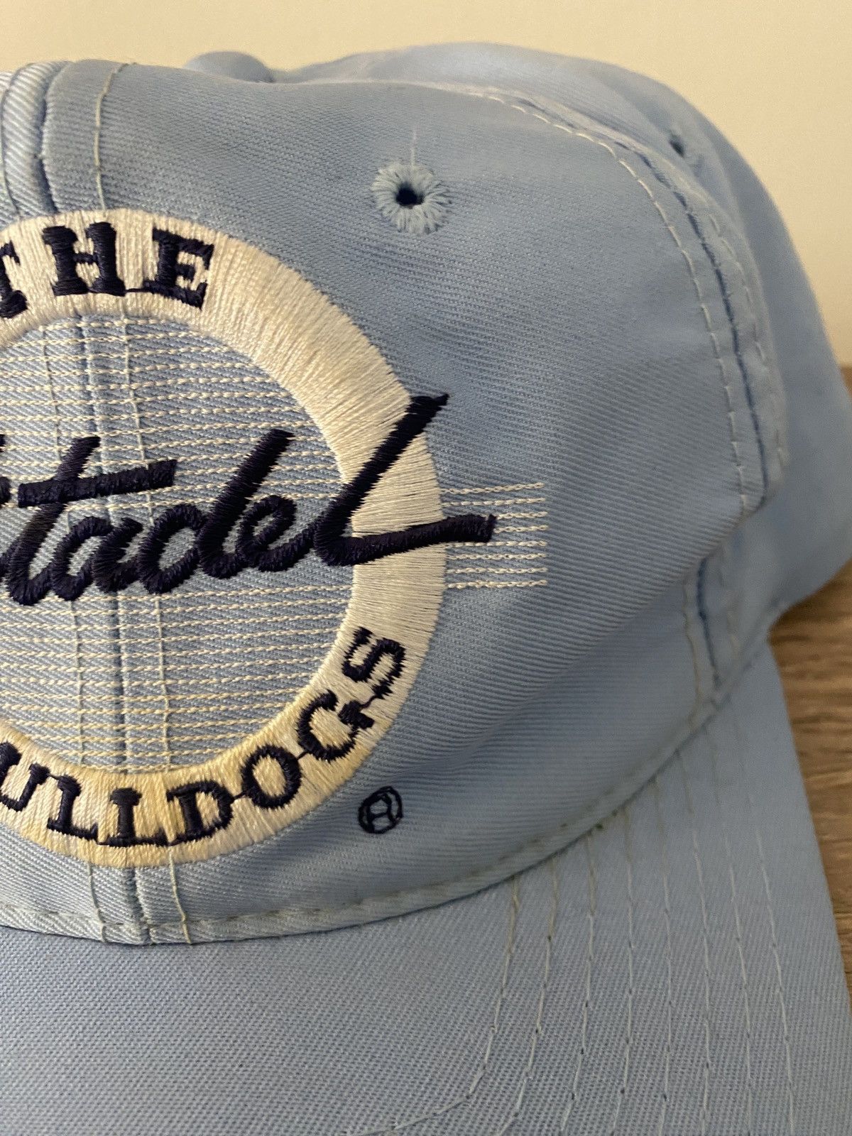 The Game Vintage 80’s Citadel Bulldogs The Game Circle Snap Back Cap Size ONE SIZE - 3 Thumbnail
