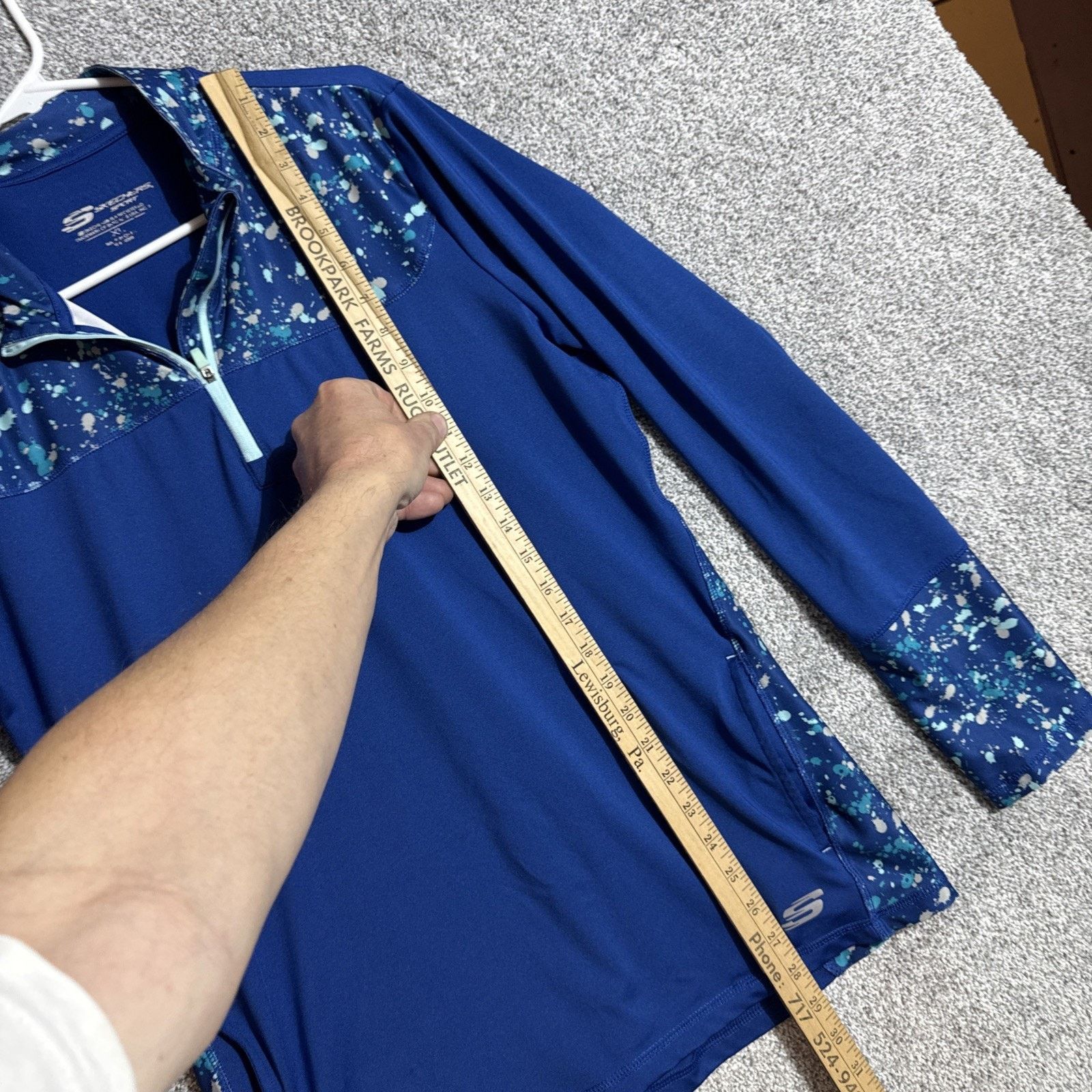 SKECHERS Skechers Sport Pullover Men XL Vintage Y2K Abstract Splatter Size US XL / EU 56 / 4 - 2 Thumbnail