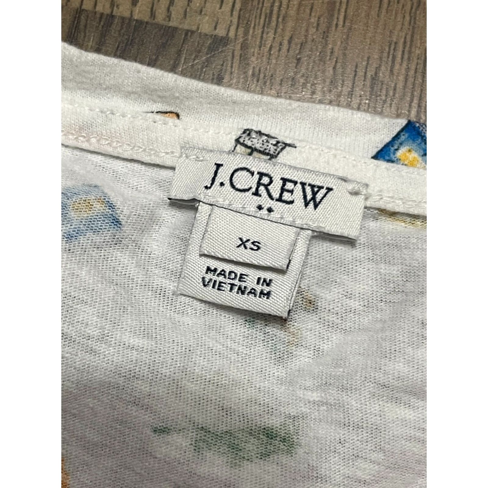 J.Crew J.CREW Tank Top Women's XS White Front Waist Tie Tank Size XS / US 0-2 / IT 36-38 - 5 Thumbnail