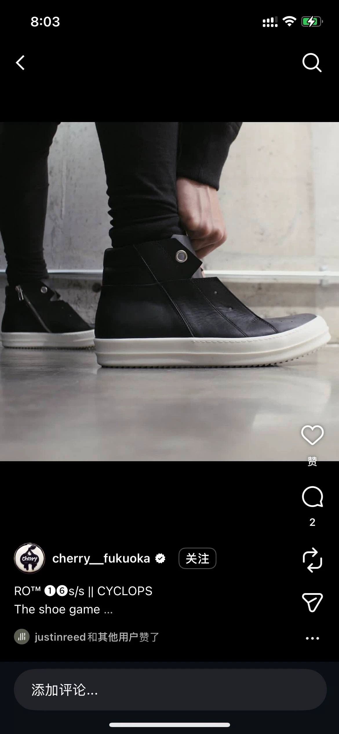 Rick Owens Rick Owens Mainline Island Dunk Mid Calf Leather 45 Size US 12 / EU 45 - 8 Thumbnail