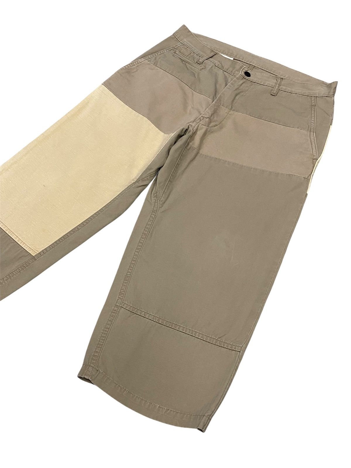 Mountain Research Mountain Research 535 Patchwork Cropped Pants Size US 30 / EU 46 - 18 Thumbnail