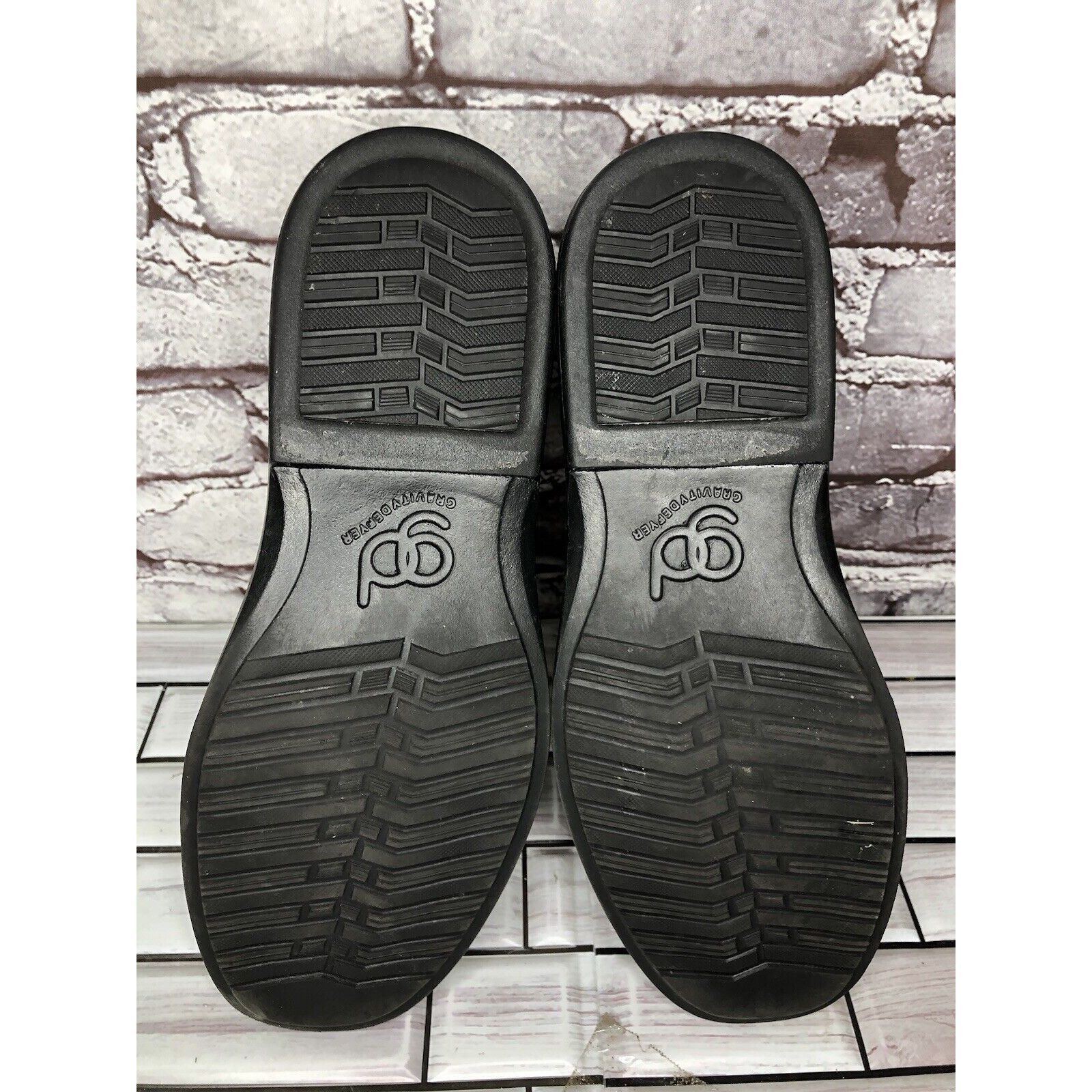 Other Gravity Defyer Ludvig Brown Leather Slip On Loafers Shoes Me Size US 8 / EU 41 - 13 Thumbnail