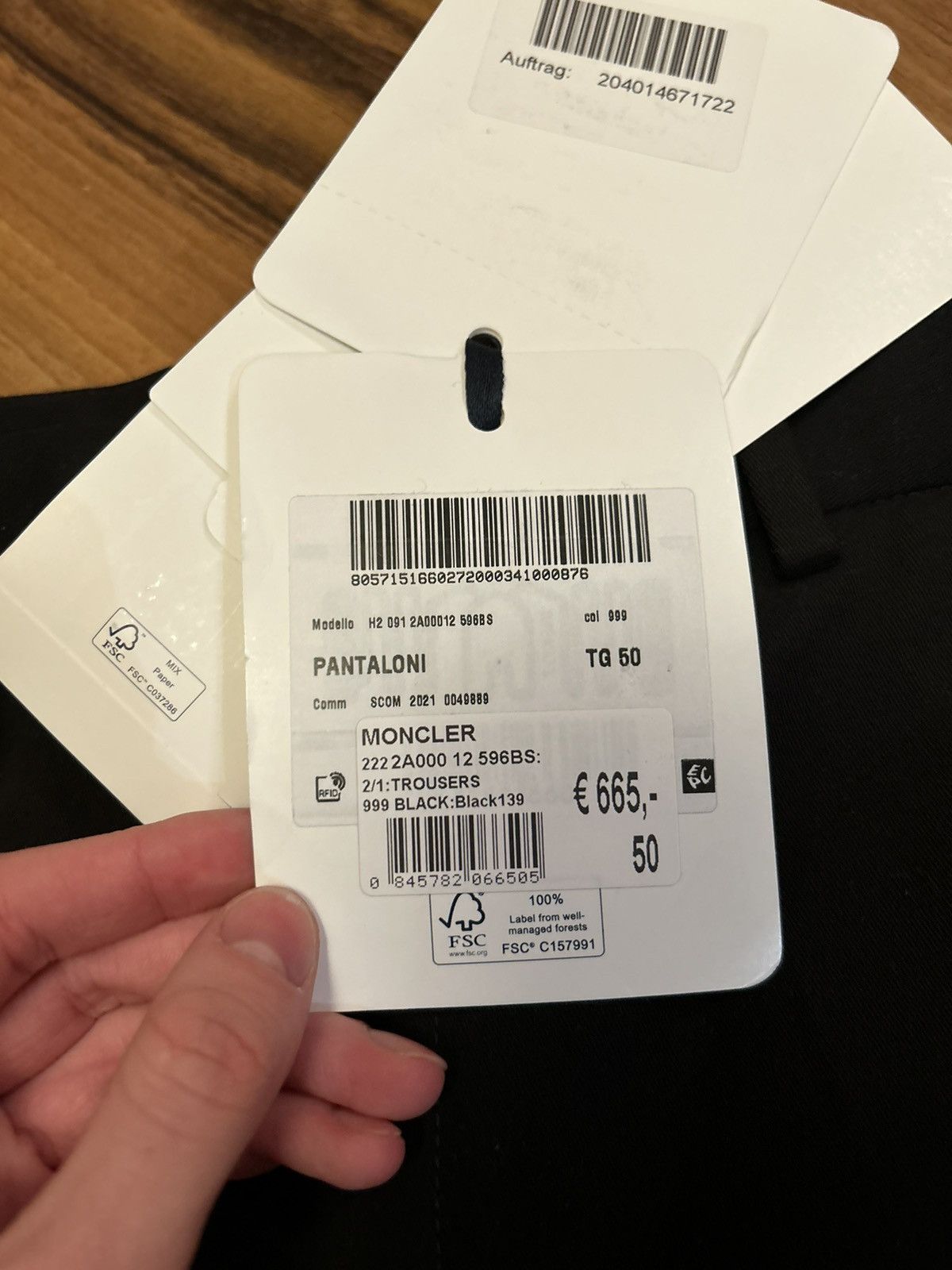 Moncler Moncler pants Size US 34 / EU 50 - 4 Thumbnail