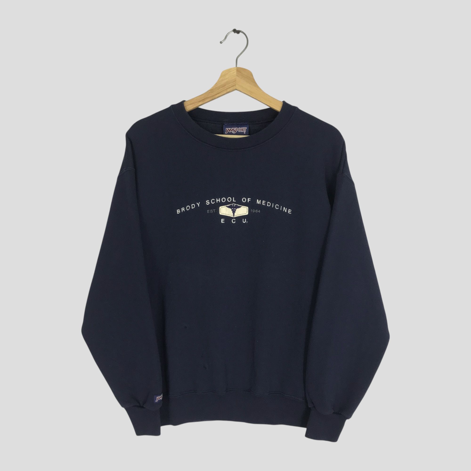 Jansport Vintage East Carolina University Blue Sweatshirt - 371 Size US M / EU 48-50 / 2 - 3 Thumbnail