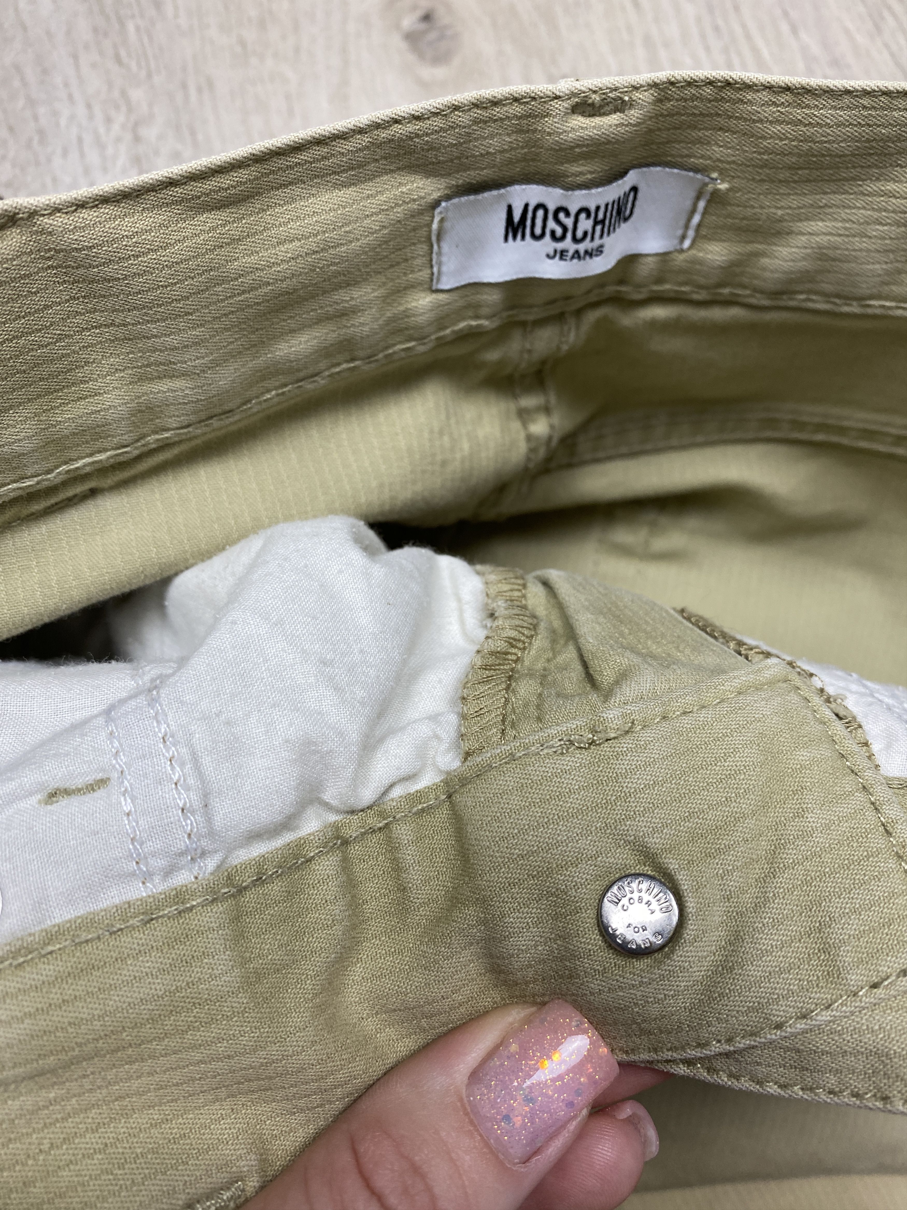 Moschino Moschino Jeans Vintage Mens Chino Pants Size US 33 - 8 Thumbnail