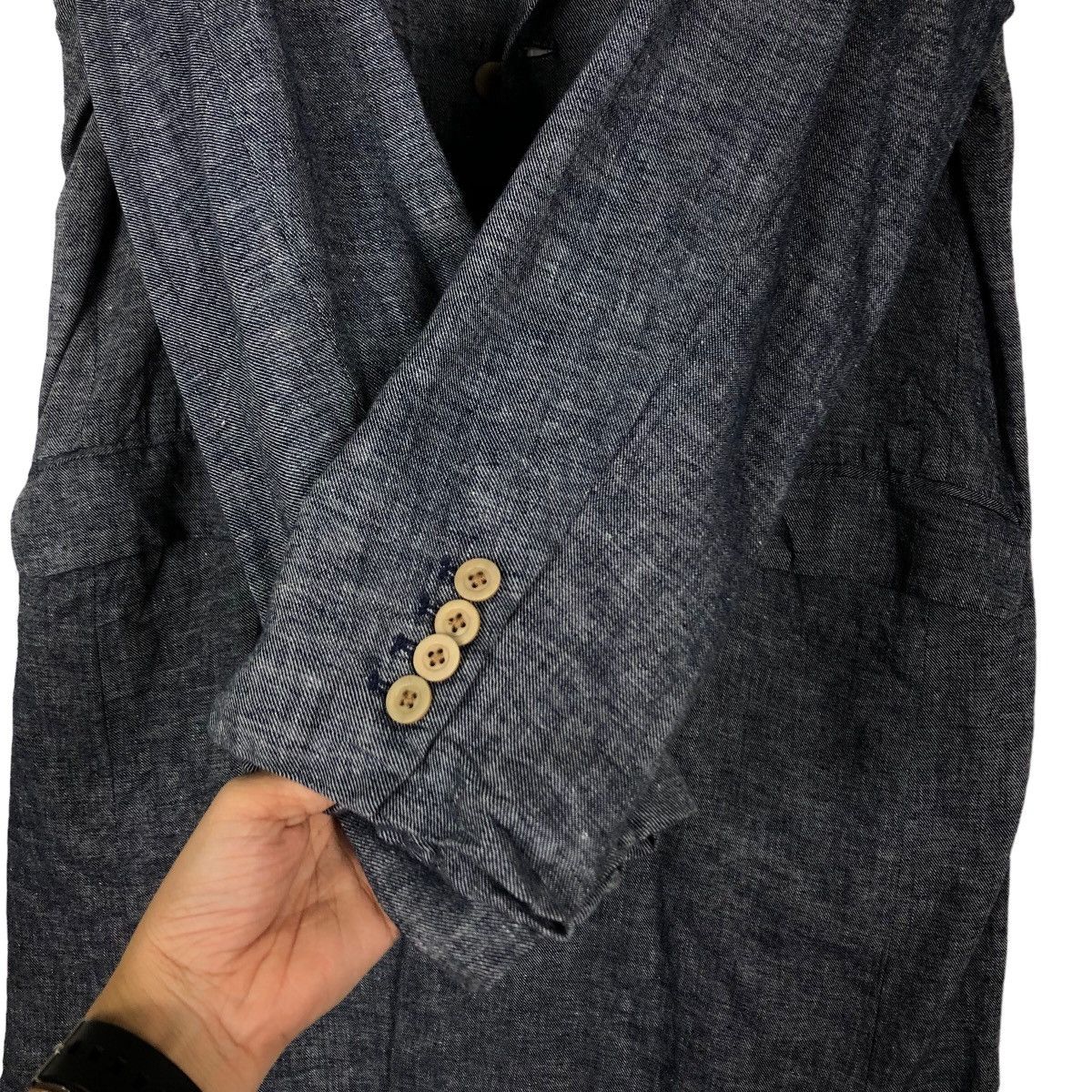45rpm 🔥Hollander Long Jacket Indigo Sisoko Japan Made Biker Wear Size US M / EU 48-50 / 2 - 15 Thumbnail