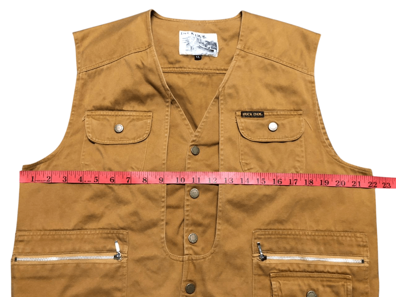 Japanese Brand × Vintage Vintage Ruck Dam Tactical Vest Streetwear Size US L / EU 52-54 / 3 - 10 Thumbnail