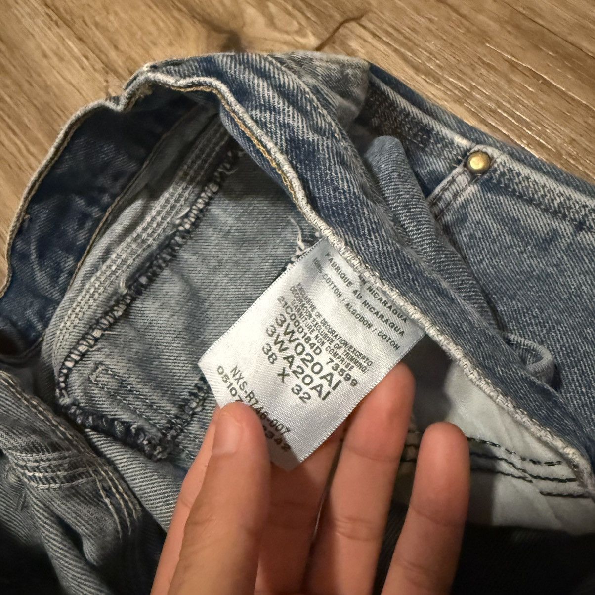 Other Vintage Y2K/2000s Baggy Medium Wash Skater Streetwear Jeans! Size US 34 / EU 50 - 5 Thumbnail