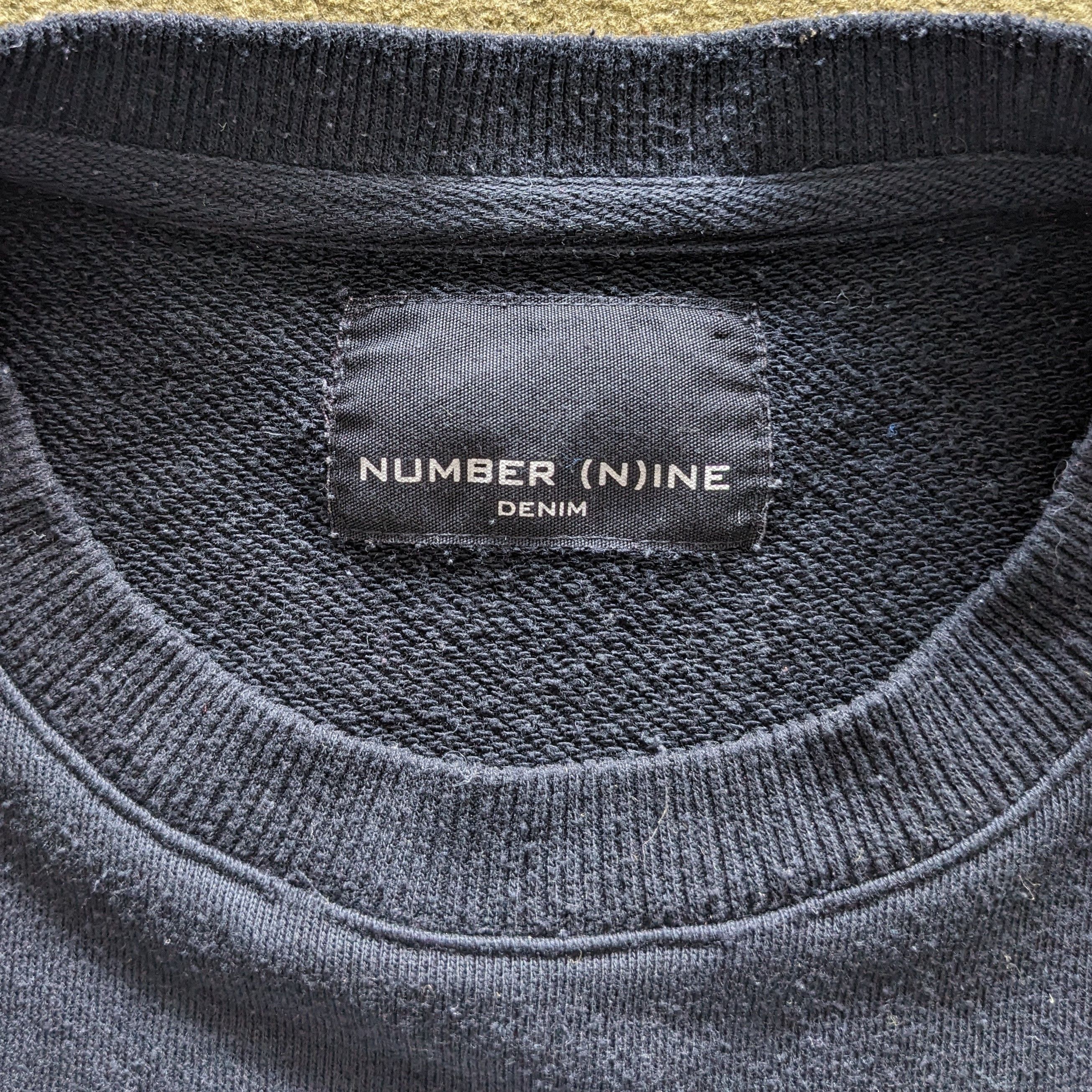 Number (N)ine Vintage NUMBER NINE Japanese Brand Sweatshirt Size US M / EU 48-50 / 2 - 6 Thumbnail