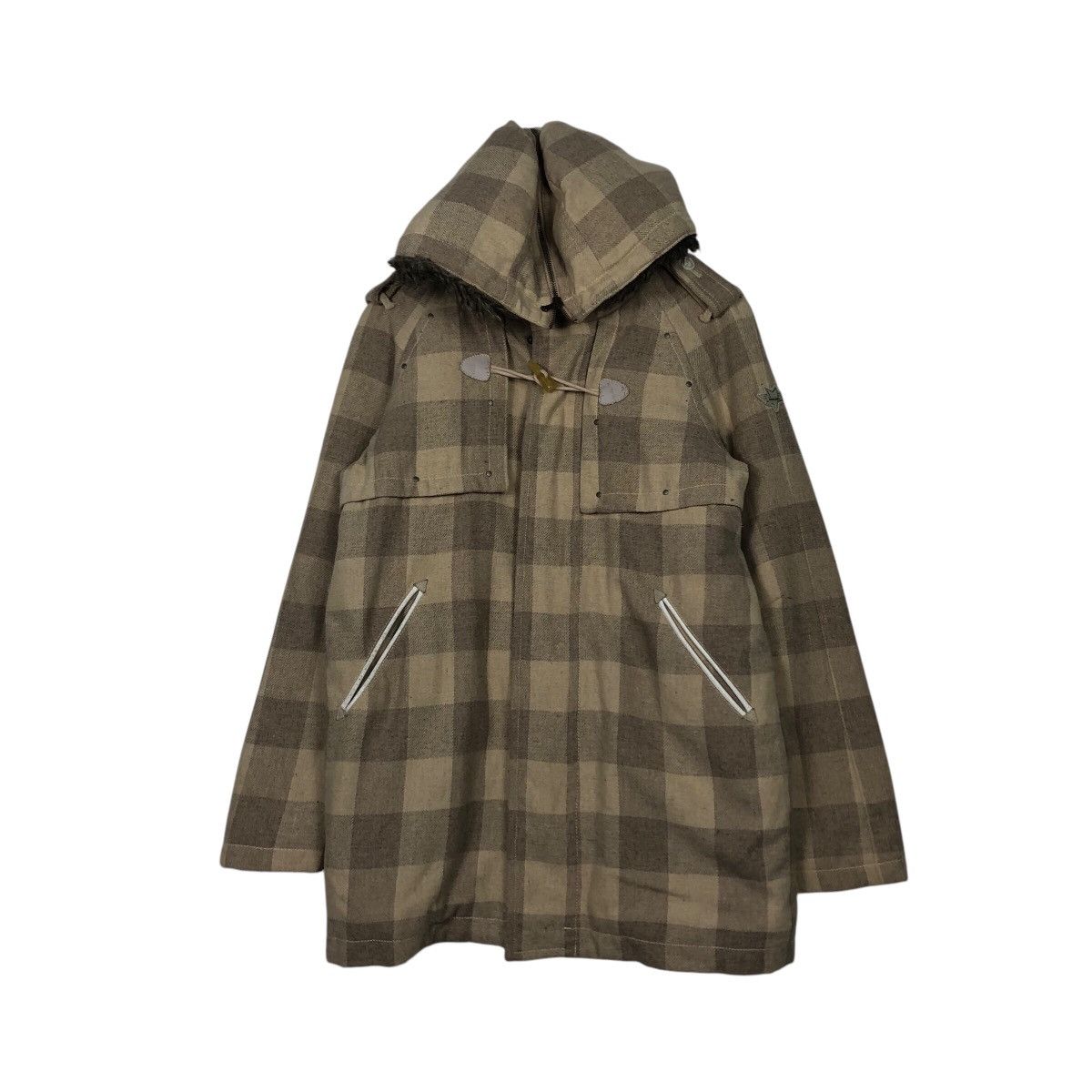 Diesel 📌Vintage Biker Jacket Diesel Tartan Design Fur Hoodie Size US M / EU 48-50 / 2 - 2 Thumbnail