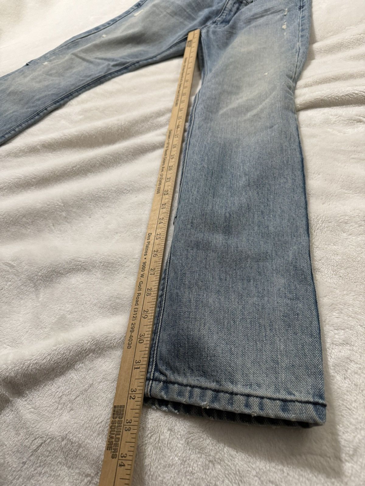 Ksubi Ksubi Chitch Distressed Denim Blue Jeans Slim Fit Mens 27x32 Size US 27 - 10 Thumbnail