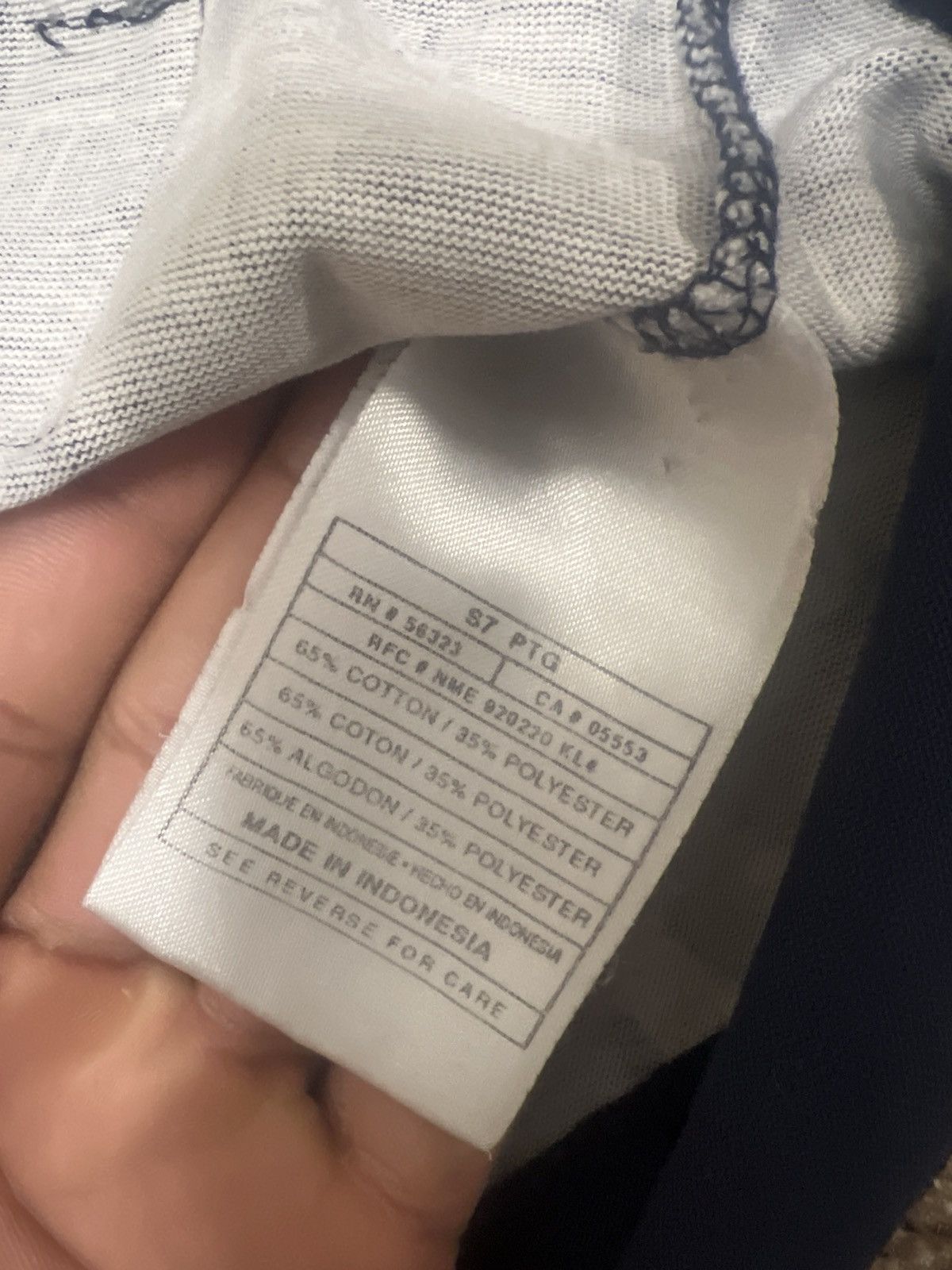 Nike Nike Vintage 90s Georgetown Shirt Size US L / EU 52-54 / 3 - 8 Thumbnail