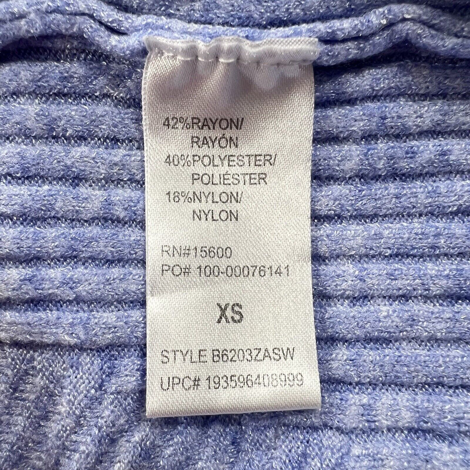 Other Democracy Blue Pullover Hoodie Lightweight Sweatshirt Size XS / US 0-2 / IT 36-38 - 12 Thumbnail