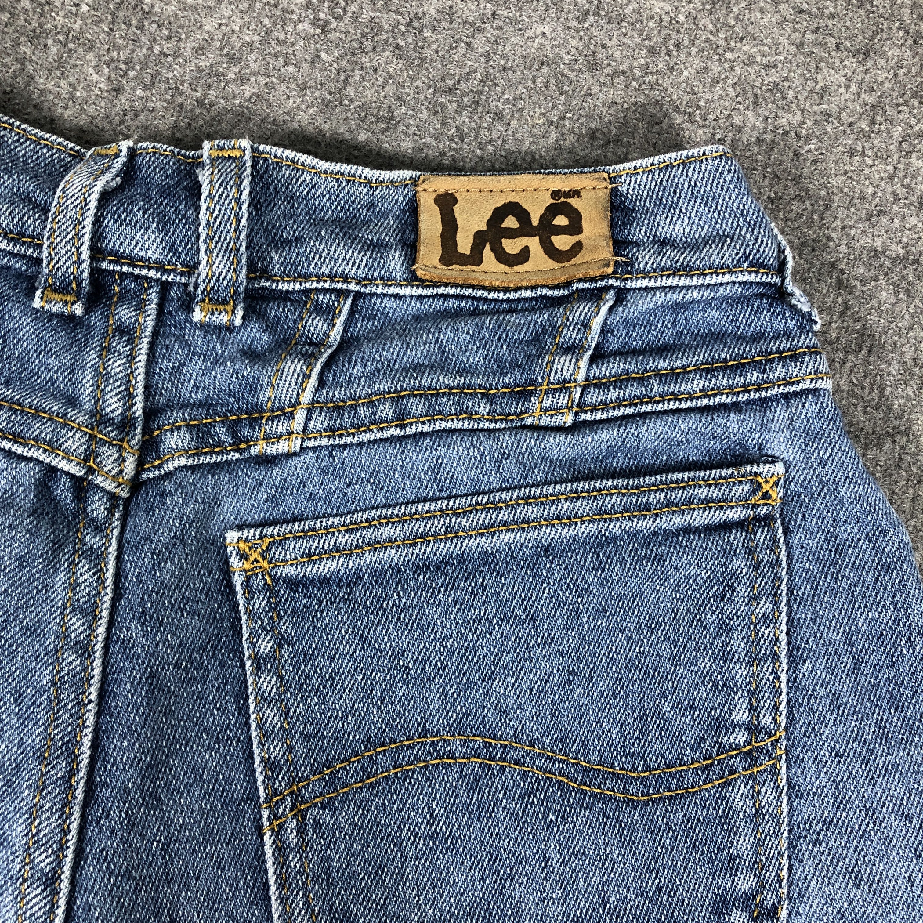 Lee × Vintage Womens 90s Vintage Lee Jeans USA L1090W Size 28" / US 6 / IT 42 - 8 Thumbnail