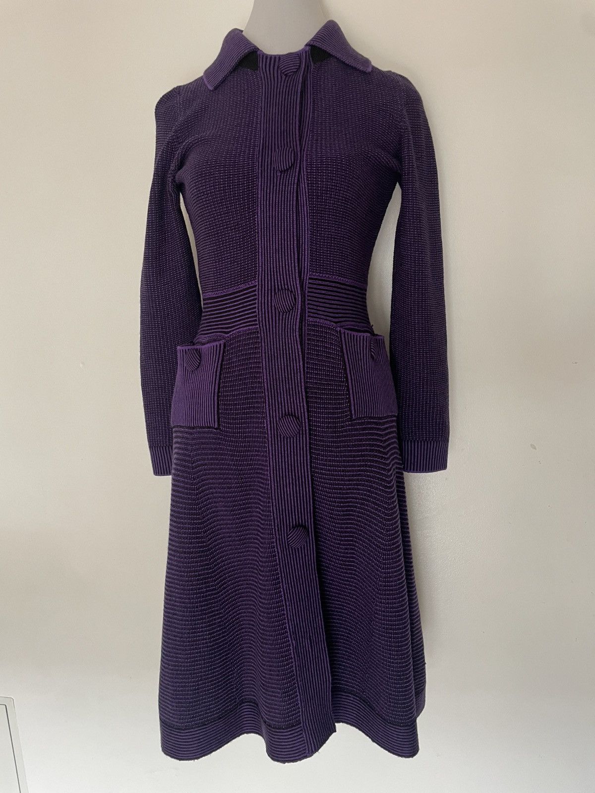 Dior CHRISTIAN DIOR SET DRESS AND LONG JACKET Size S / US 4 / IT 40 - 9 Thumbnail