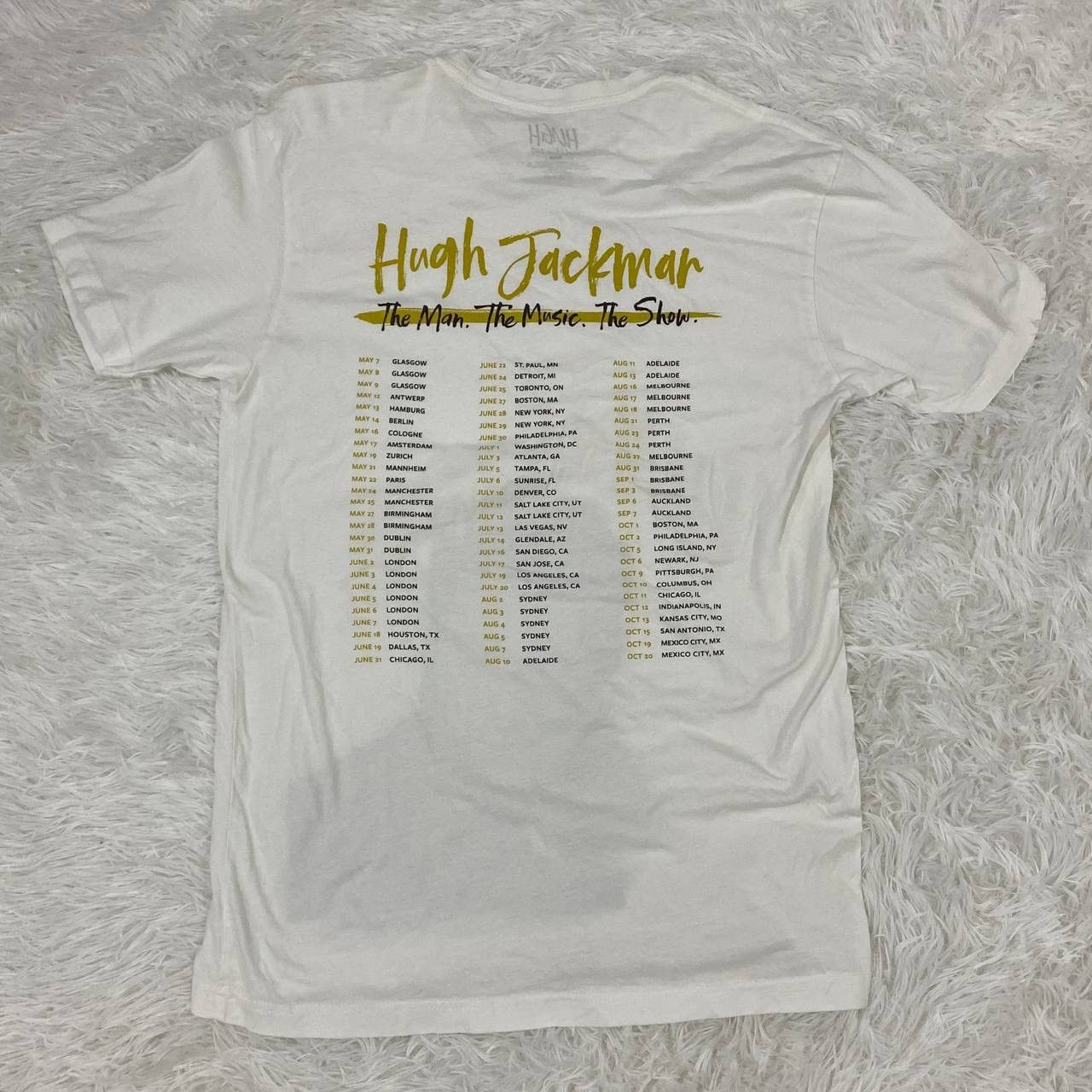 Band Tees Hugh jackman world tour band Size US M / EU 48-50 / 2 - 4 Thumbnail