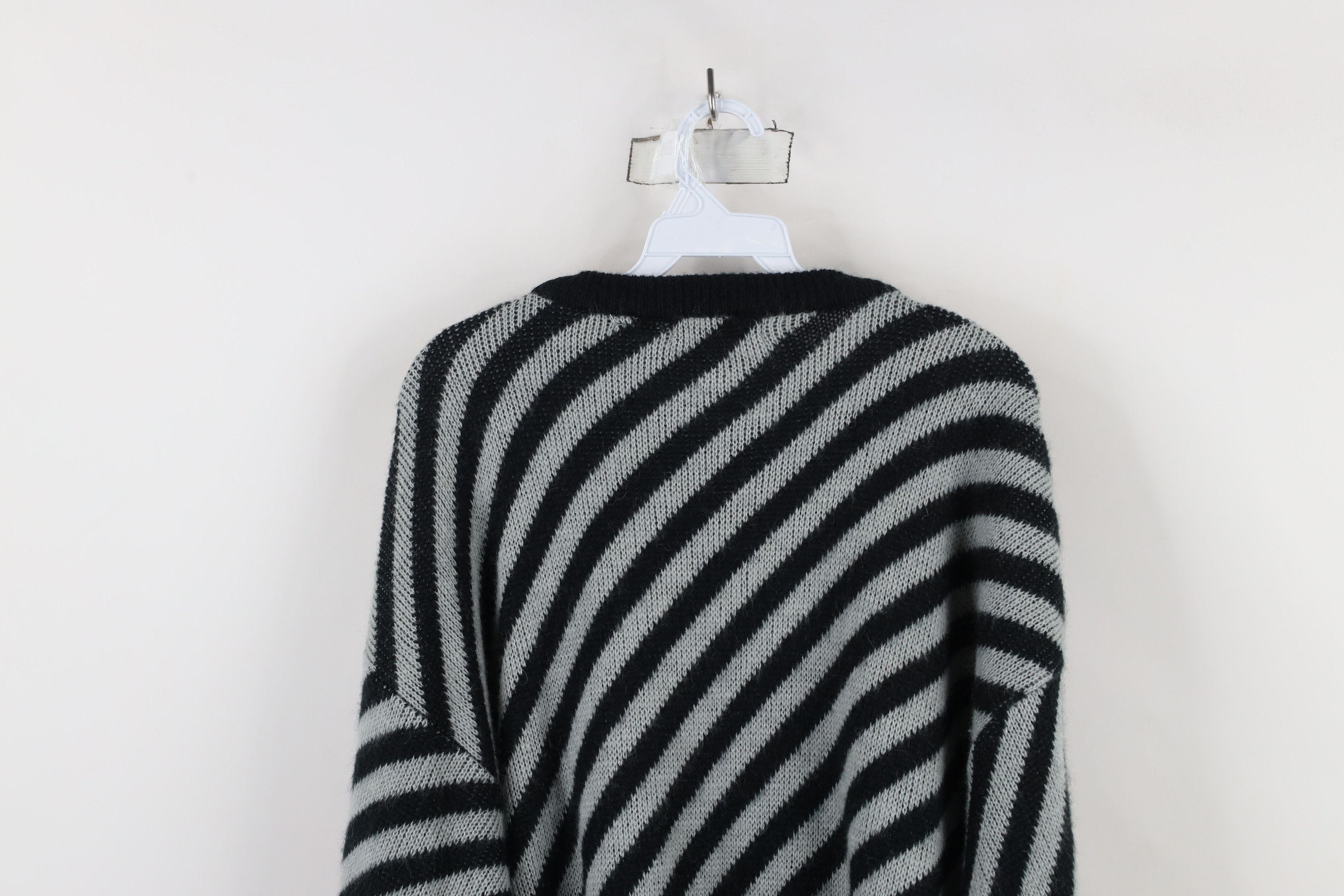 Vintage Vintage 90s Streetwear Wool Blend Knit Crewneck Sweater Size US L / EU 52-54 / 3 - 11 Thumbnail