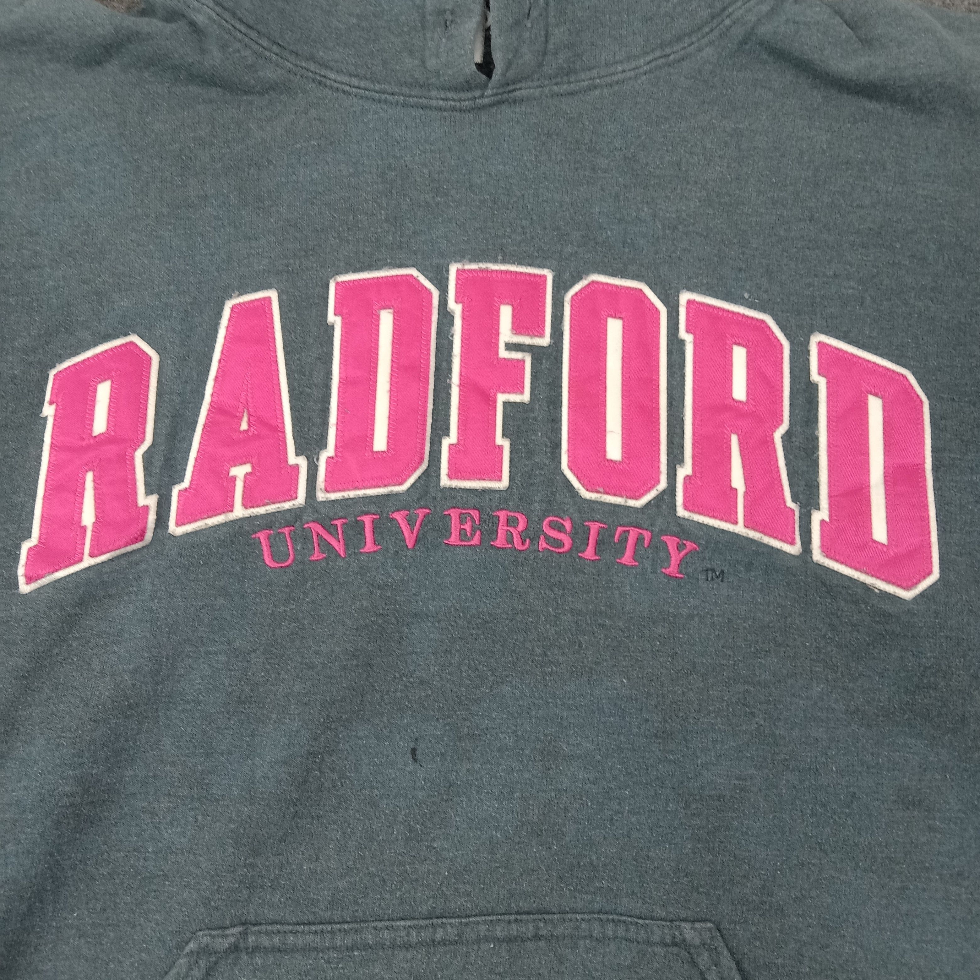 Vintage Radford University Promo Hoodies Sweatshirt C261N9 Size US M / EU 48-50 / 2 - 2 Thumbnail
