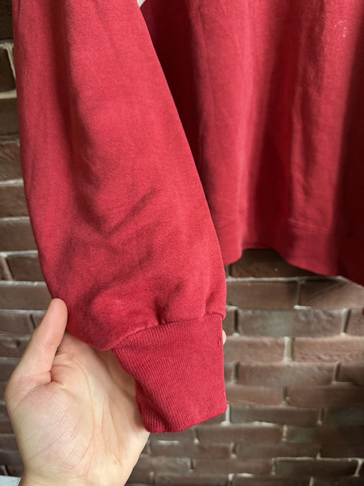 Russell Athletic Vintage University of Stanford Distressed Crewneck Red Rare Size US XL / EU 56 / 4 - 3 Thumbnail