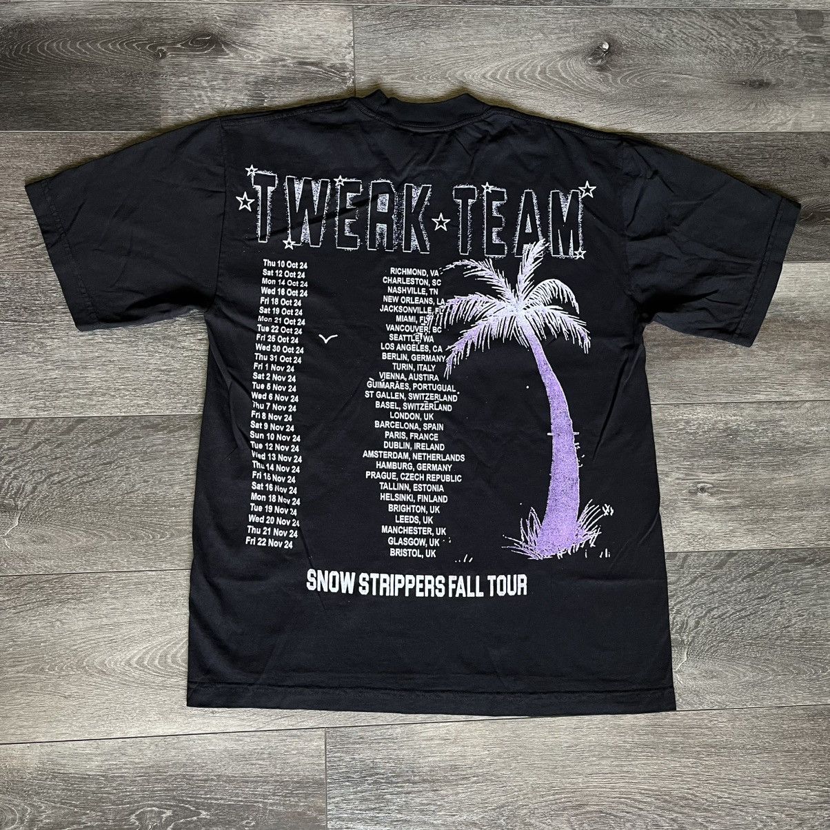 Online Ceramics Snow Strippers Twerk Team Fall World Tour 2024 Girl Logo Tee Size US S / EU 44-46 / 1 - 2 Thumbnail