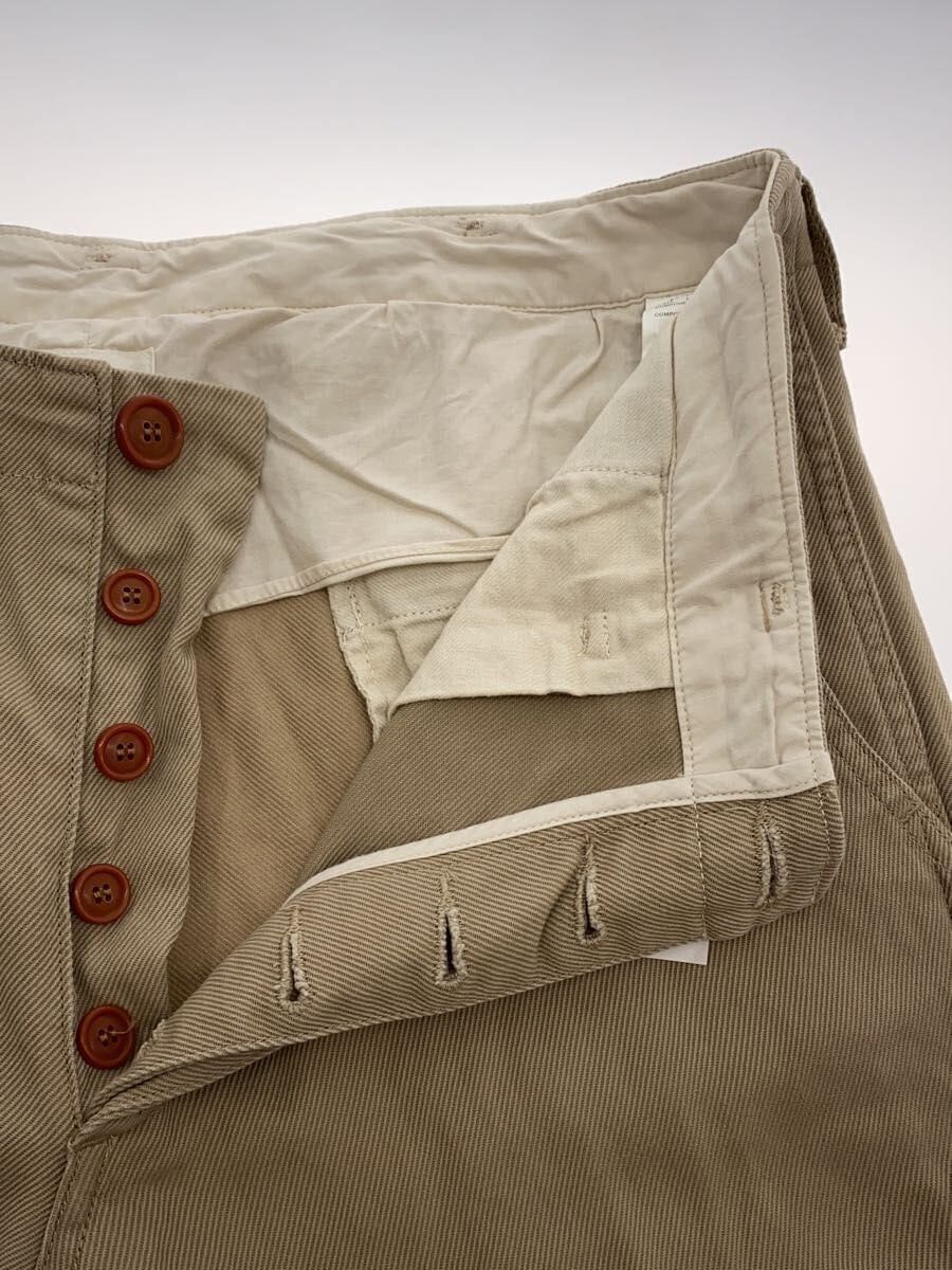 Visvim Beige Cotton Bottoms High Water Chino Size US 32 / EU 48 - 3 Thumbnail