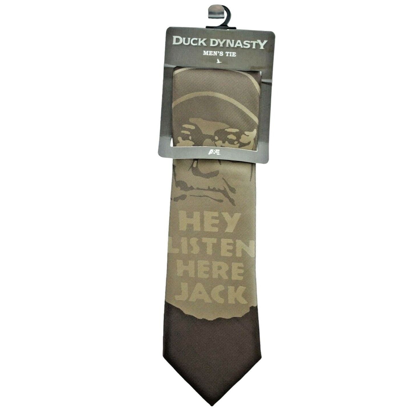 Other Duck Dynasty Uncle Si Hey Listen Here Jack Mens Neck Tie (Br Size ONE SIZE - 1 Thumbnail