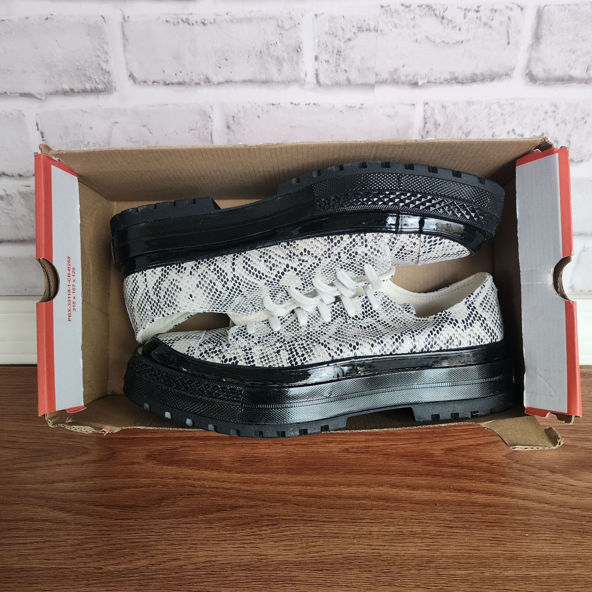 Converse ⭐Converse Chuck 70 National Suede Snake Print Platform 6.5 W Size US 6.5 / IT 36.5 - 7 Thumbnail