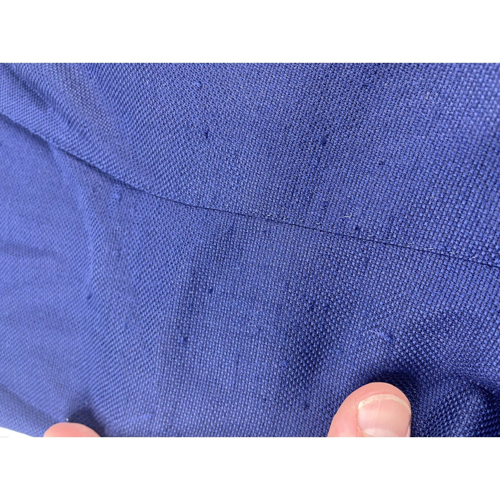 Suitsupply Suitsupply Men Blue Wool Sienna Jacket Blazer Carlo Barbera S130 Single-Breasted 2-Button Notch Lapel Regular 46 EU/US 16/41/2? Wait no. Size 46R - 7 Thumbnail