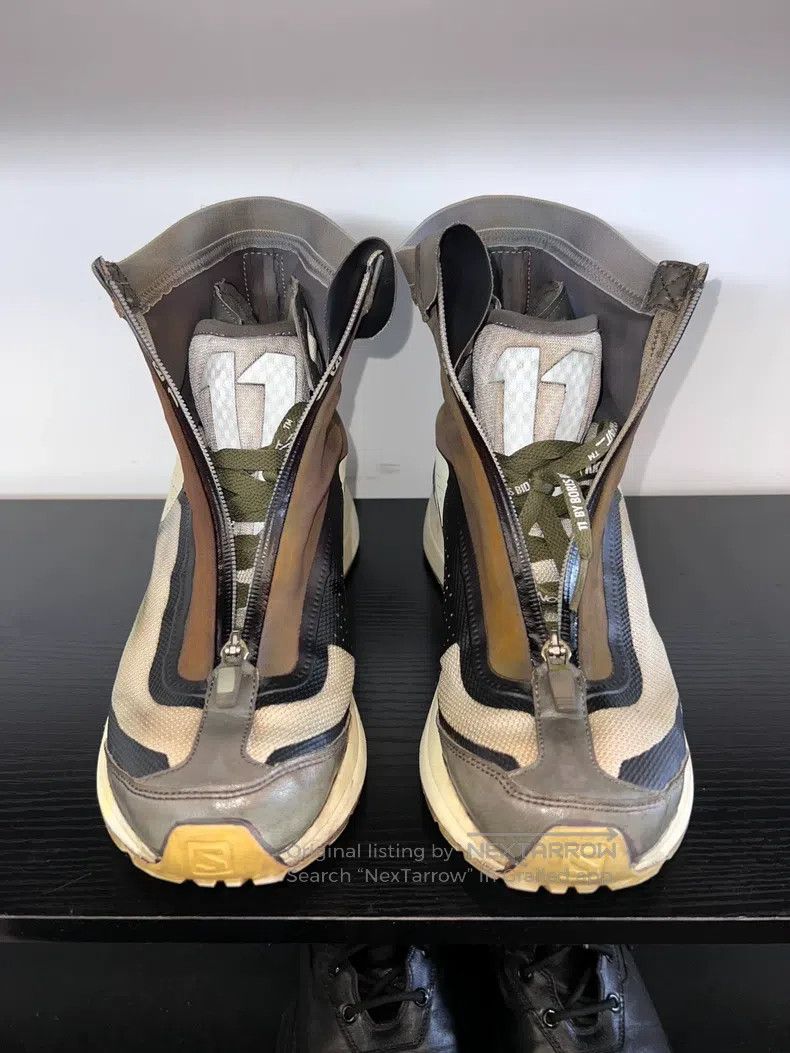 Boris Bidjan Saberi Boris Bidjan Saberi Hand Dyed High Top Outdoor Sports Shoe Size US 9 / EU 42 - 3 Thumbnail