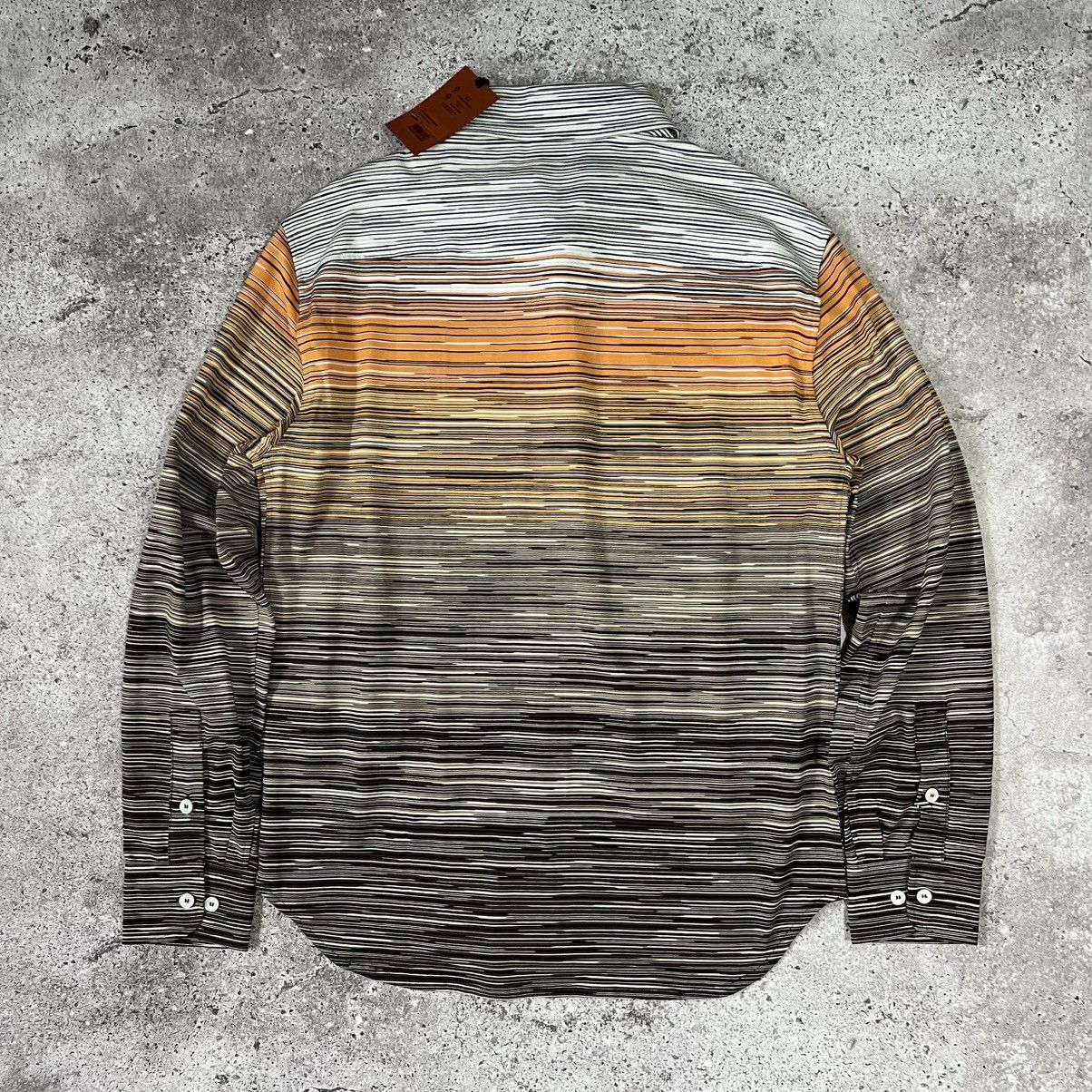 Missoni NWT Missoni Gradient Stripe Long Sleeve Shirt S (Fits M) Size US S / EU 44-46 / 1 - 9 Thumbnail