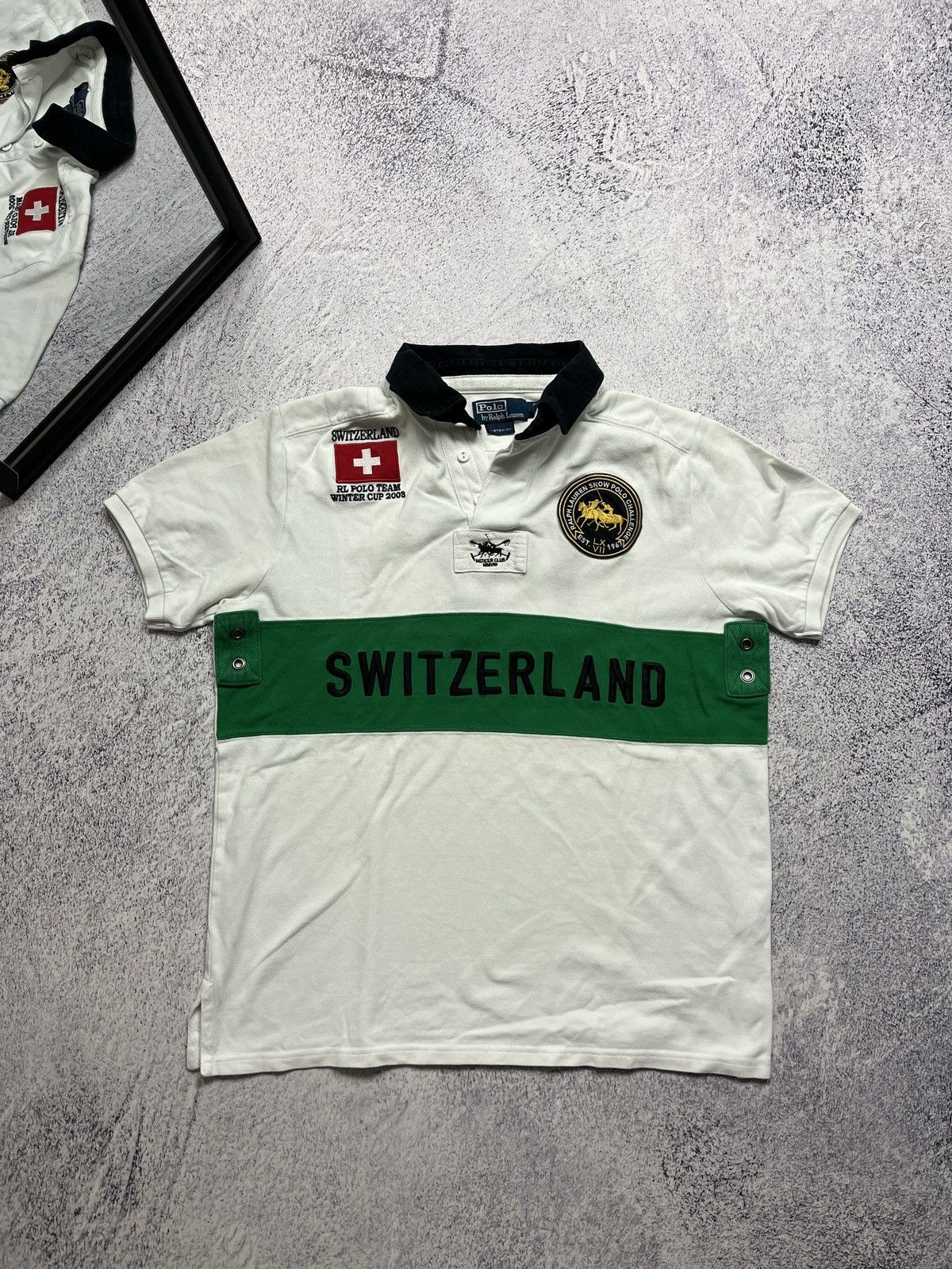 Vintage Polo Ralph Lauren Switzerland IV Polo Shirt 90’s