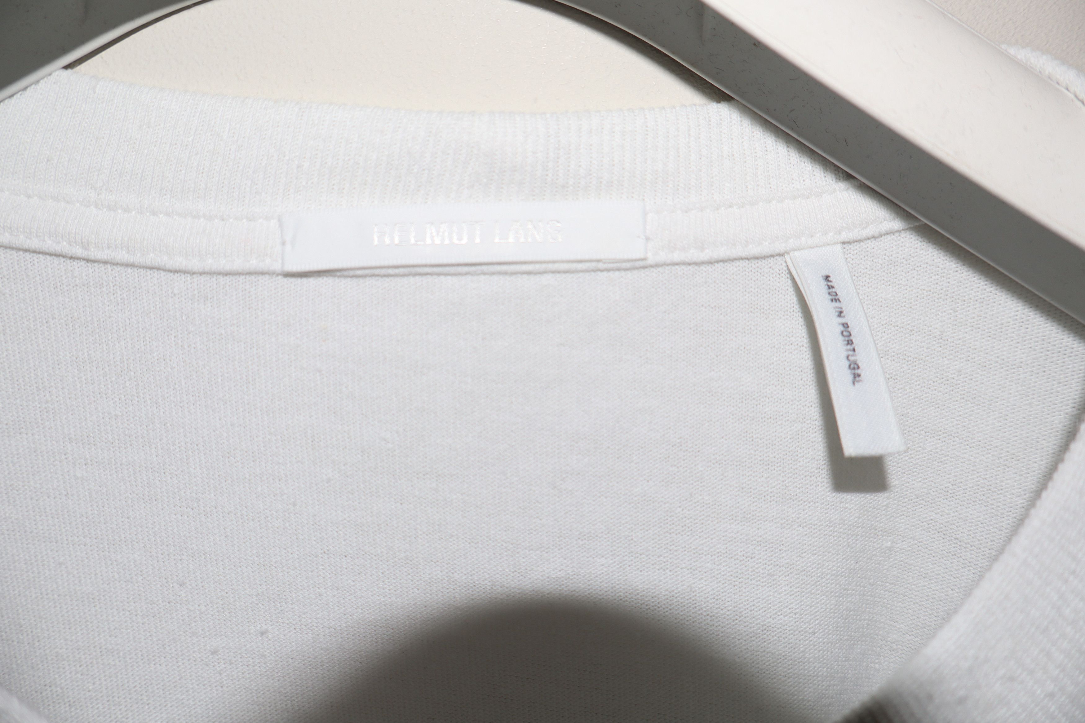 Helmut Lang logo print recycled t-shirt Size US XL / EU 56 / 4 - 3 Thumbnail