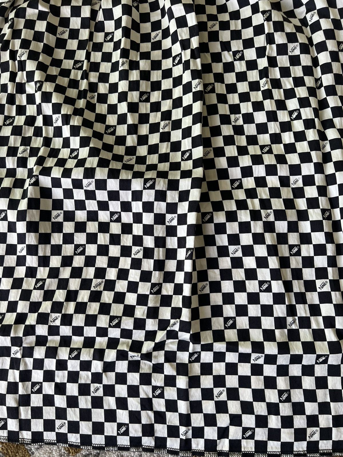 Japanese Brand × Takahiromiyashita The Soloist. Number (N)ine Checkered Silk white black skirt boxer pants Size 32" / US 10 / IT 46 - 9 Thumbnail
