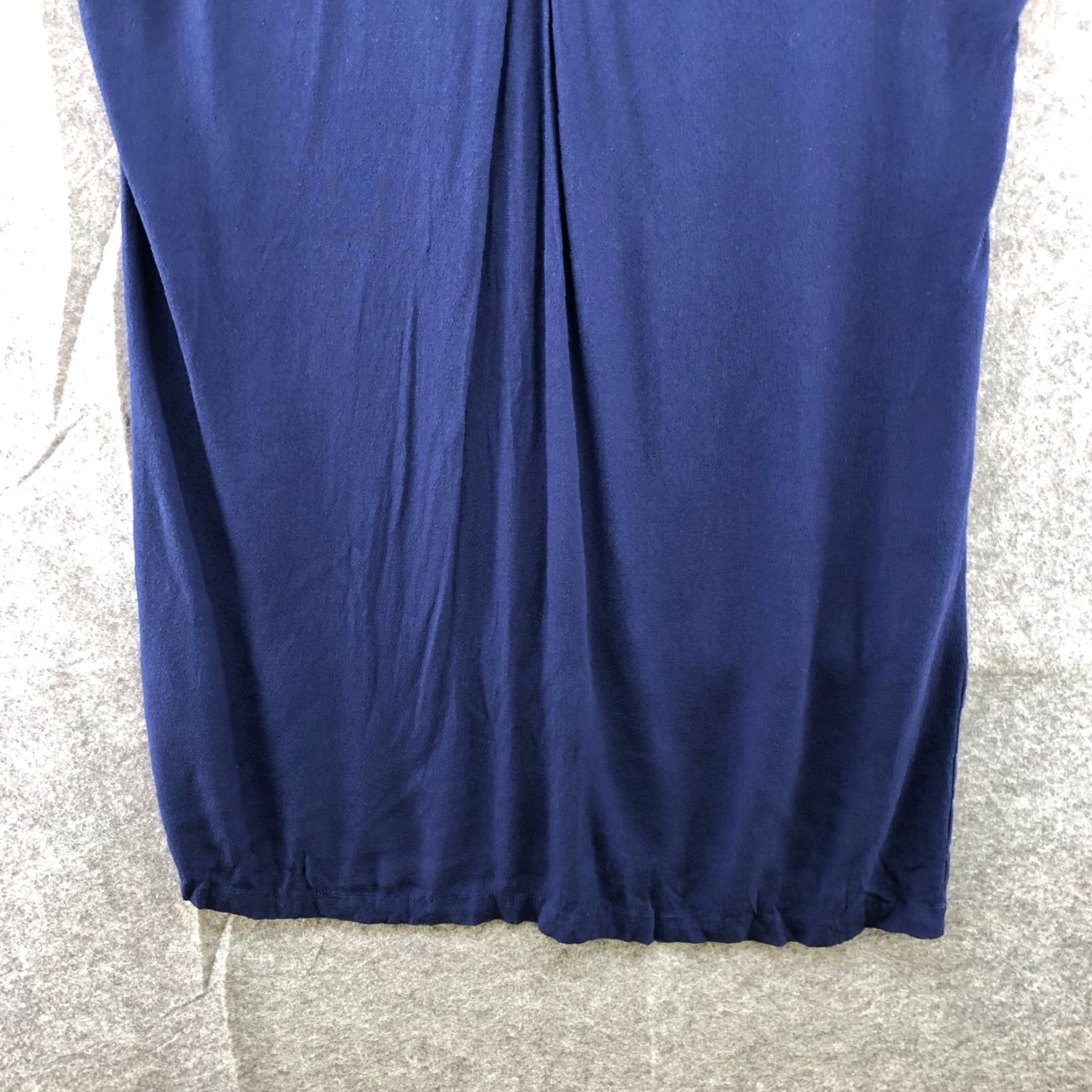Madewell Madewell Dress Shift Short Sleeve V-Neck Pullover Blue L Womens Size L / US 10 / IT 46 - 4 Thumbnail