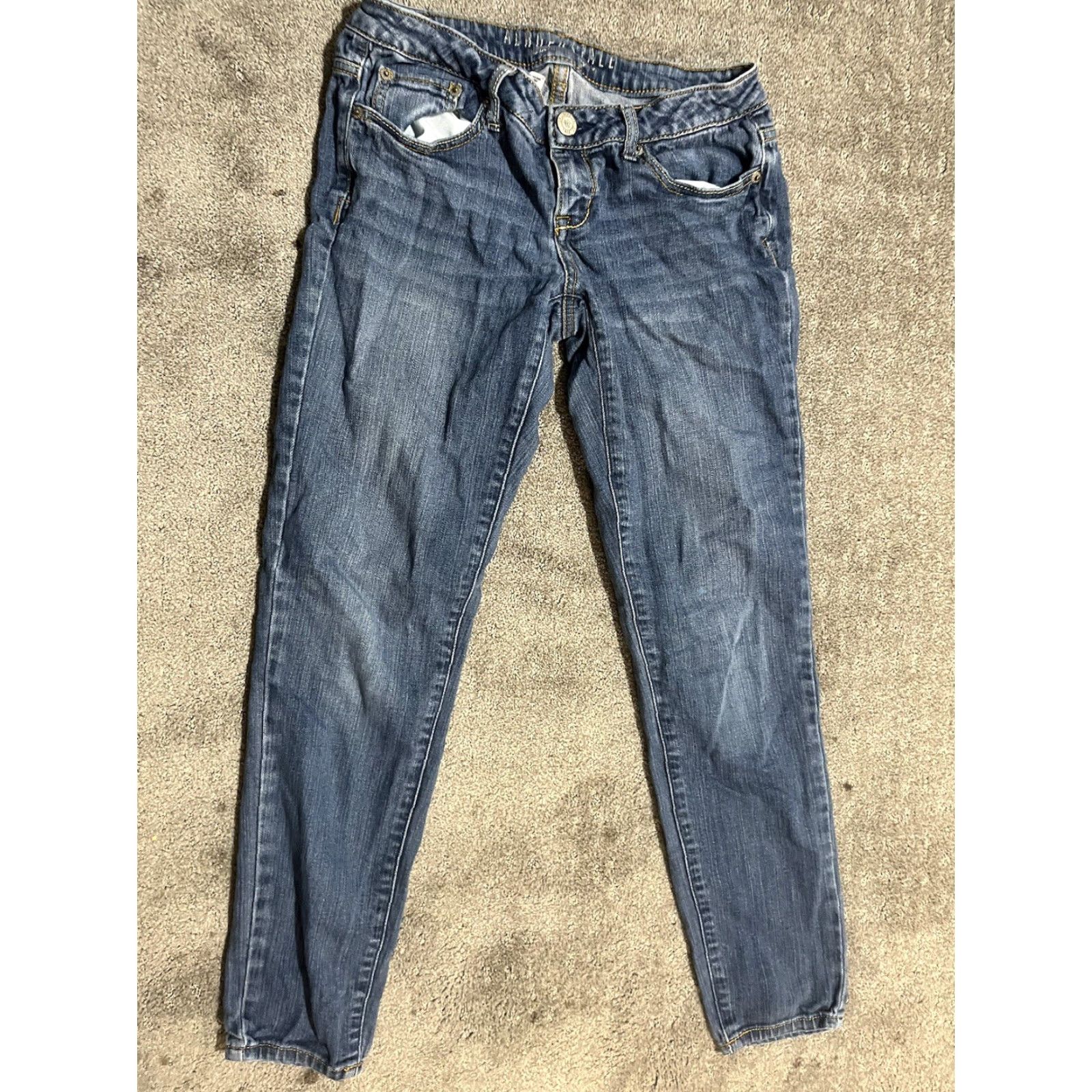 Aeropostale VINTAGE Aeropostale Jeans Women's Size 4 Regular Fit Ankle Jegging Blue Denim Fall Winter Spring Summer Size 27" / US 4 / IT 40 - 3 Thumbnail