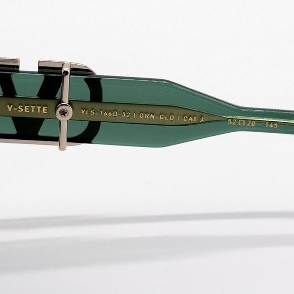 Valentino NEW VALENTINO SUNGLASSES VLS-166D GREEN WOMEN CAT EYE EYEWEA Size ONE SIZE - 9 Thumbnail