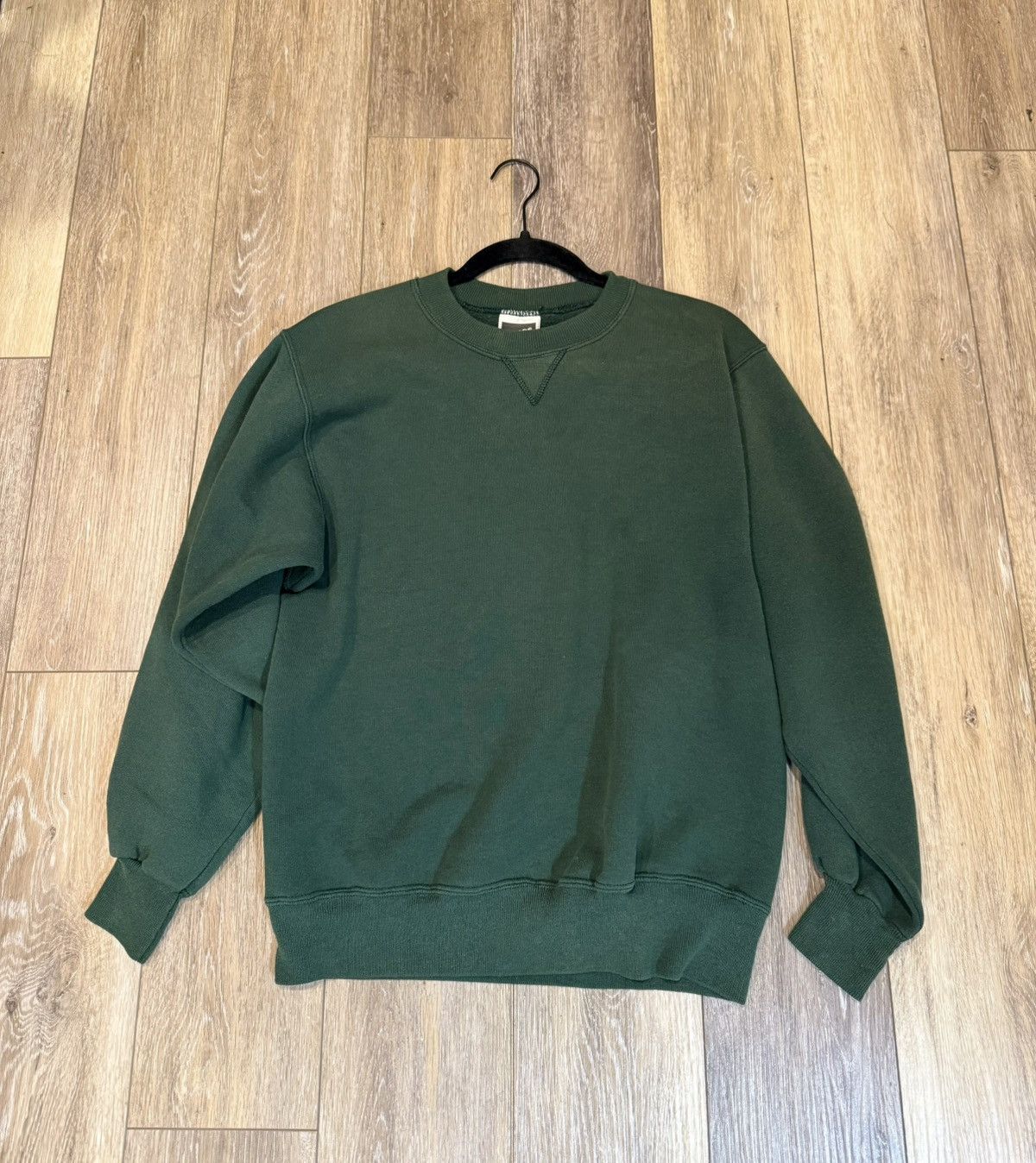 Hanes 🚨 GREEN VINTAGE HANES CREW 🚨 Size US M / EU 48-50 / 2 - 1 Thumbnail