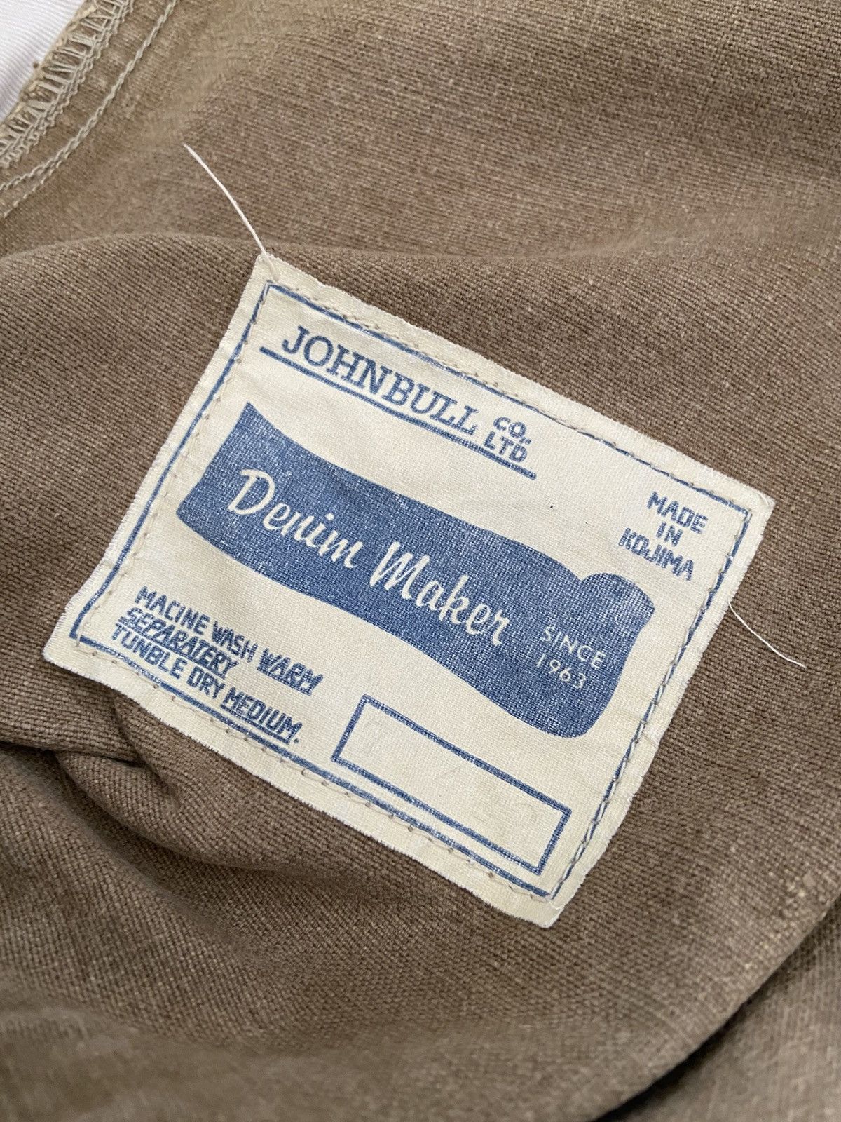 Japanese Brand × Johnbull × KOJIMA GENES Vintage John bull denim Trousers Pants Size US 32 / EU 48 - 10 Thumbnail