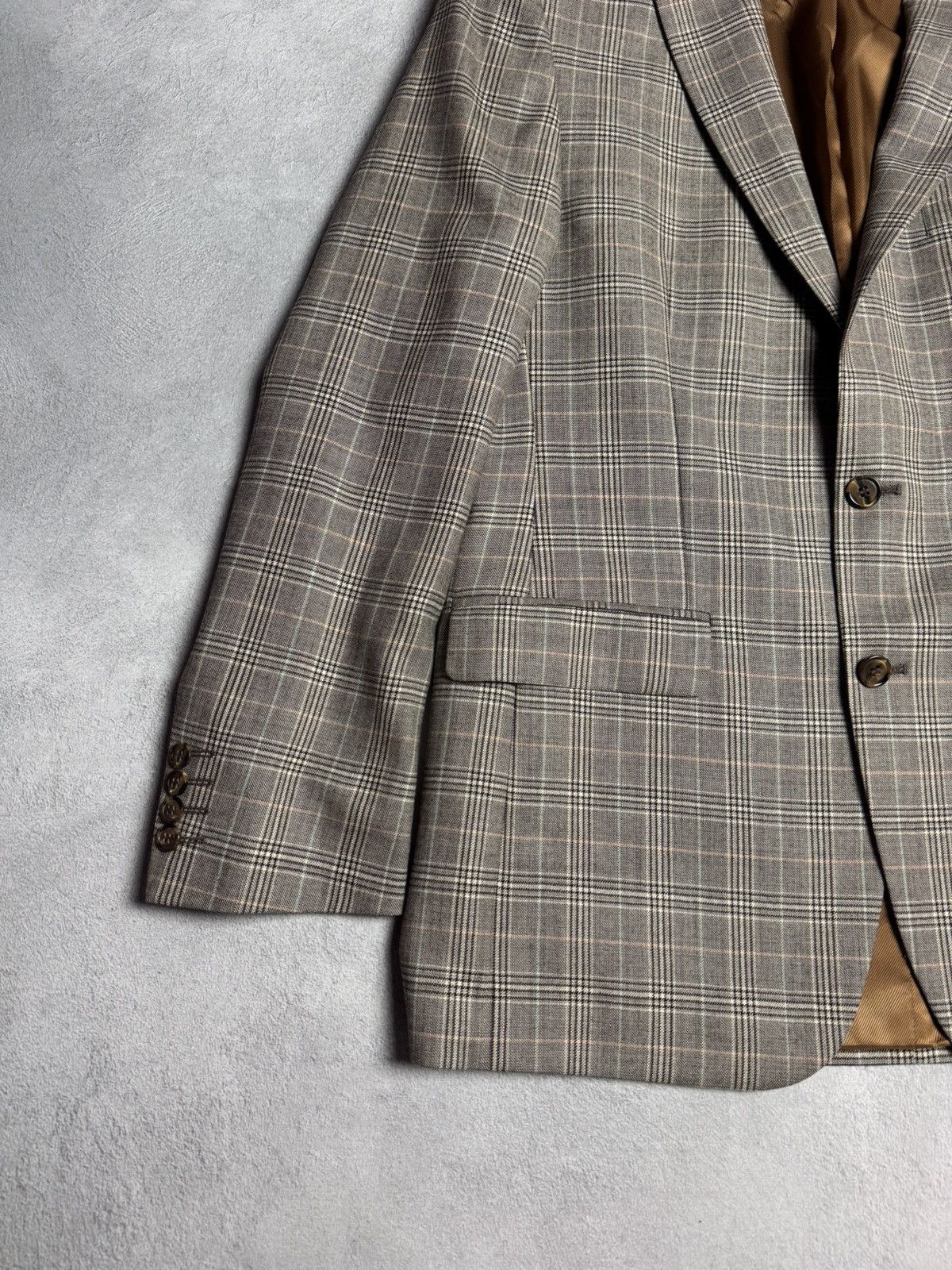 Barbour Barbour Wool Suit Blazer Jacket size L Size 50L - 5 Thumbnail
