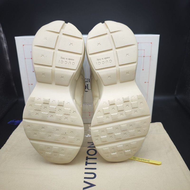 Gucci Gucci Rhyton Logo Low Top Dad Sneakers - Size US 8 / EU 41 - 4 Thumbnail