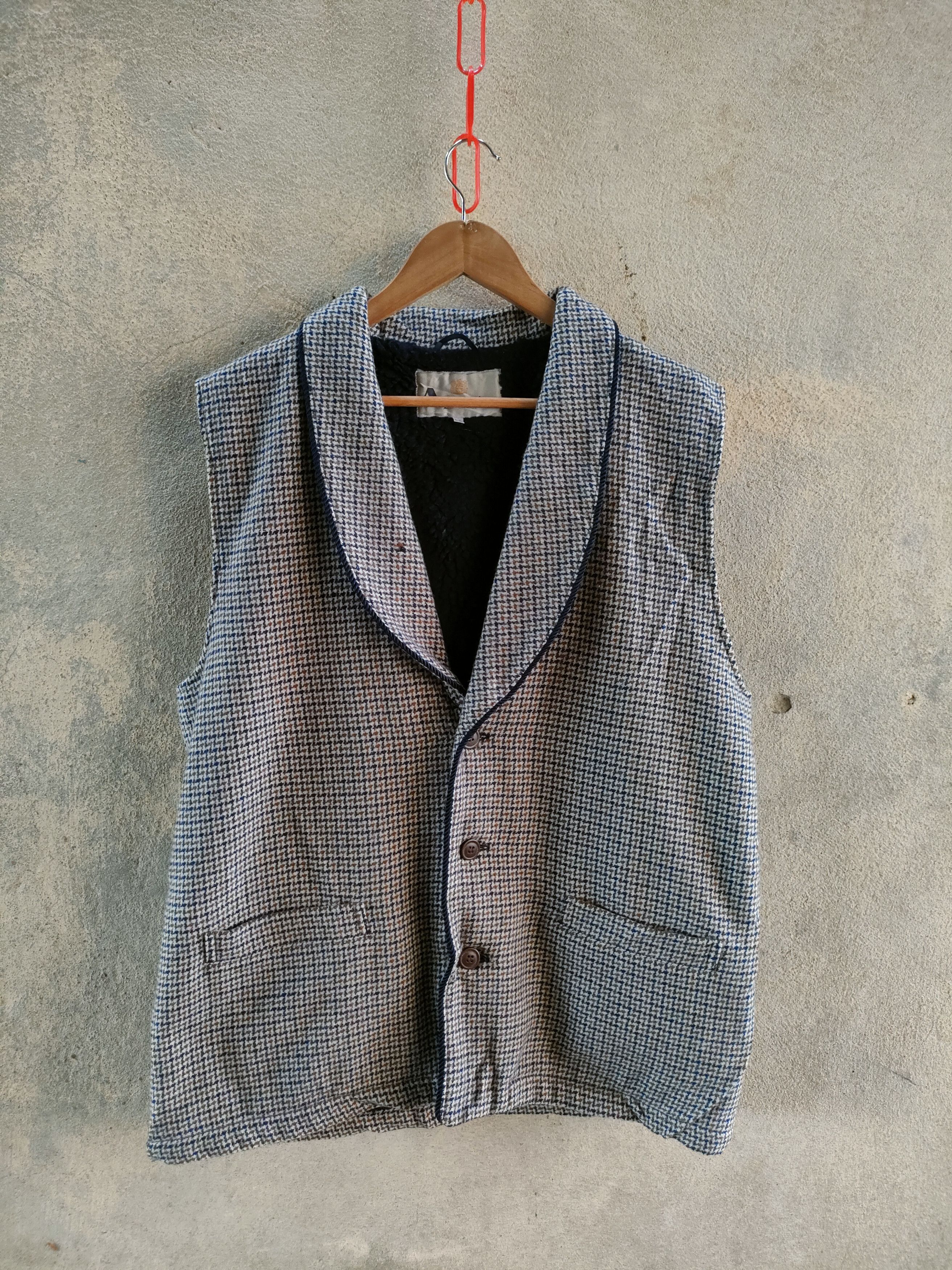 Aquascutum Aquascutum Vest Check Size US L / EU 52-54 / 3 - 1 Thumbnail