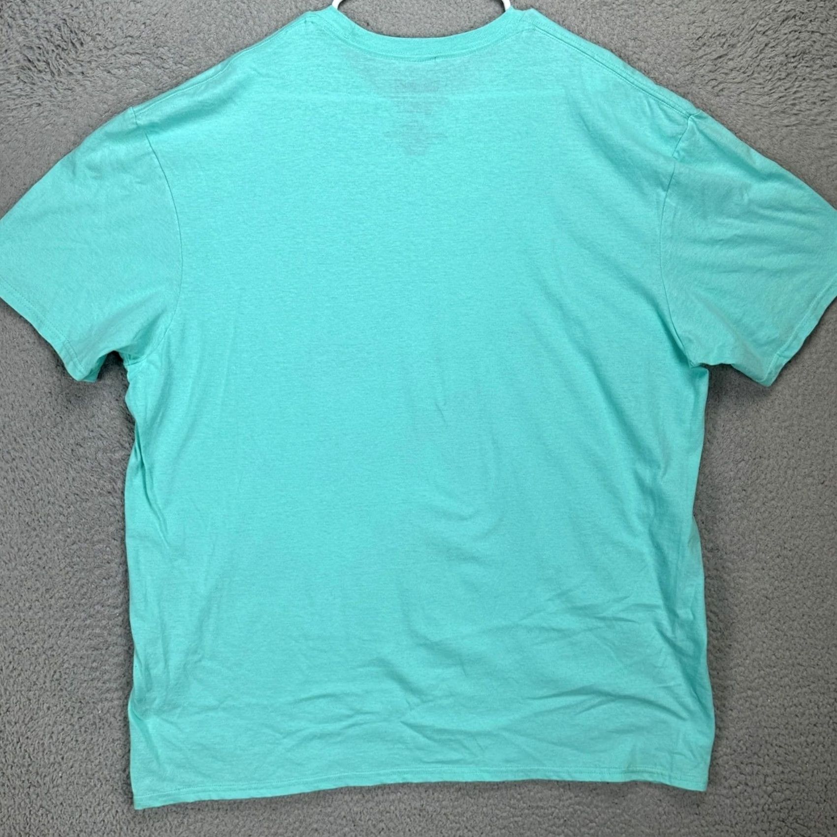 Vintage Dragon Ball Z Mens T-Shirt 2XL Aqua Blue Graphic Print Short Sleeve Tee Shirt Adult Crew Neck Cotton Size US XXL / EU 58 / 5 - 3 Thumbnail