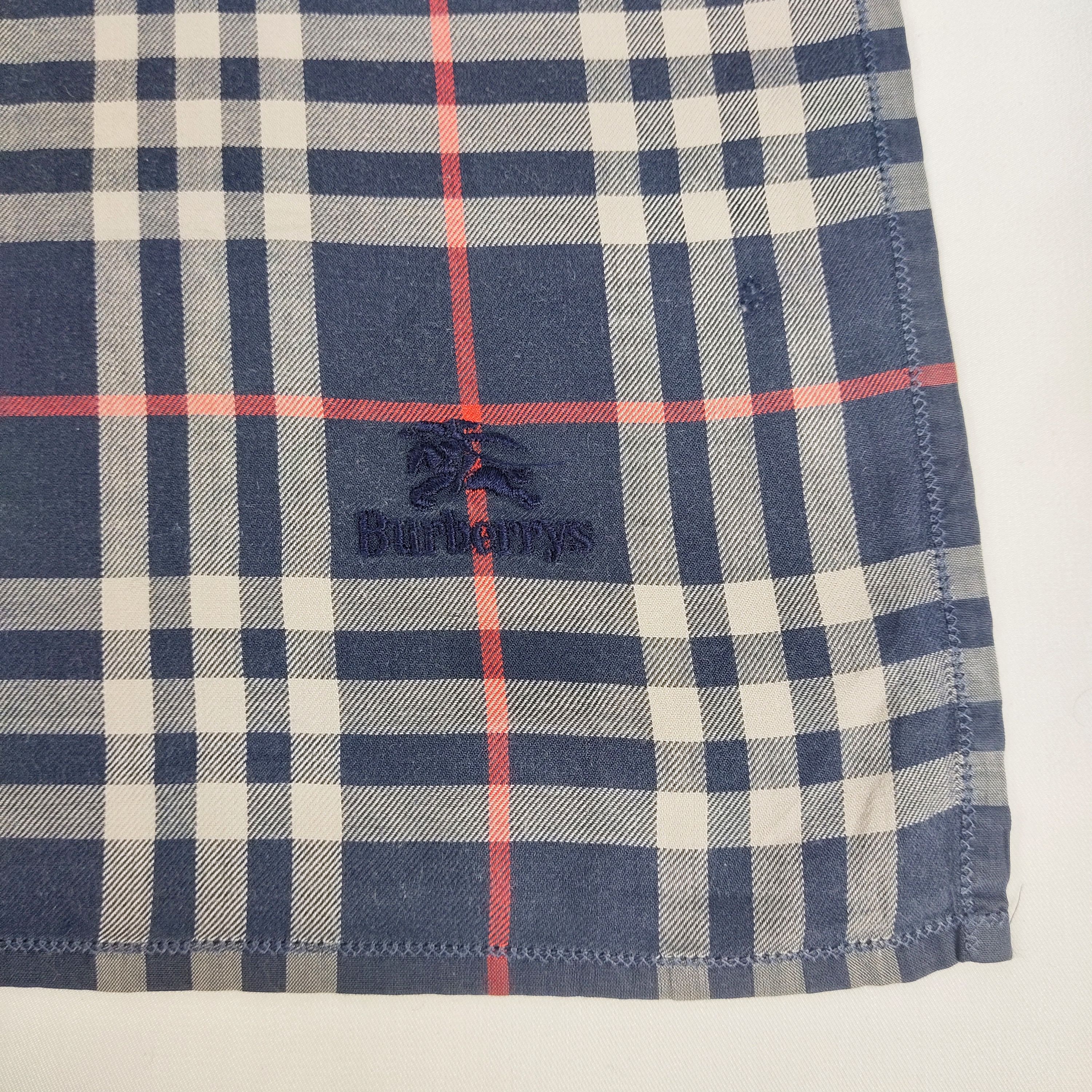 Burberry × Vintage Burberry Handkerchief / Neckerchief / Bandana FZ153 Size ONE SIZE - 5 Thumbnail
