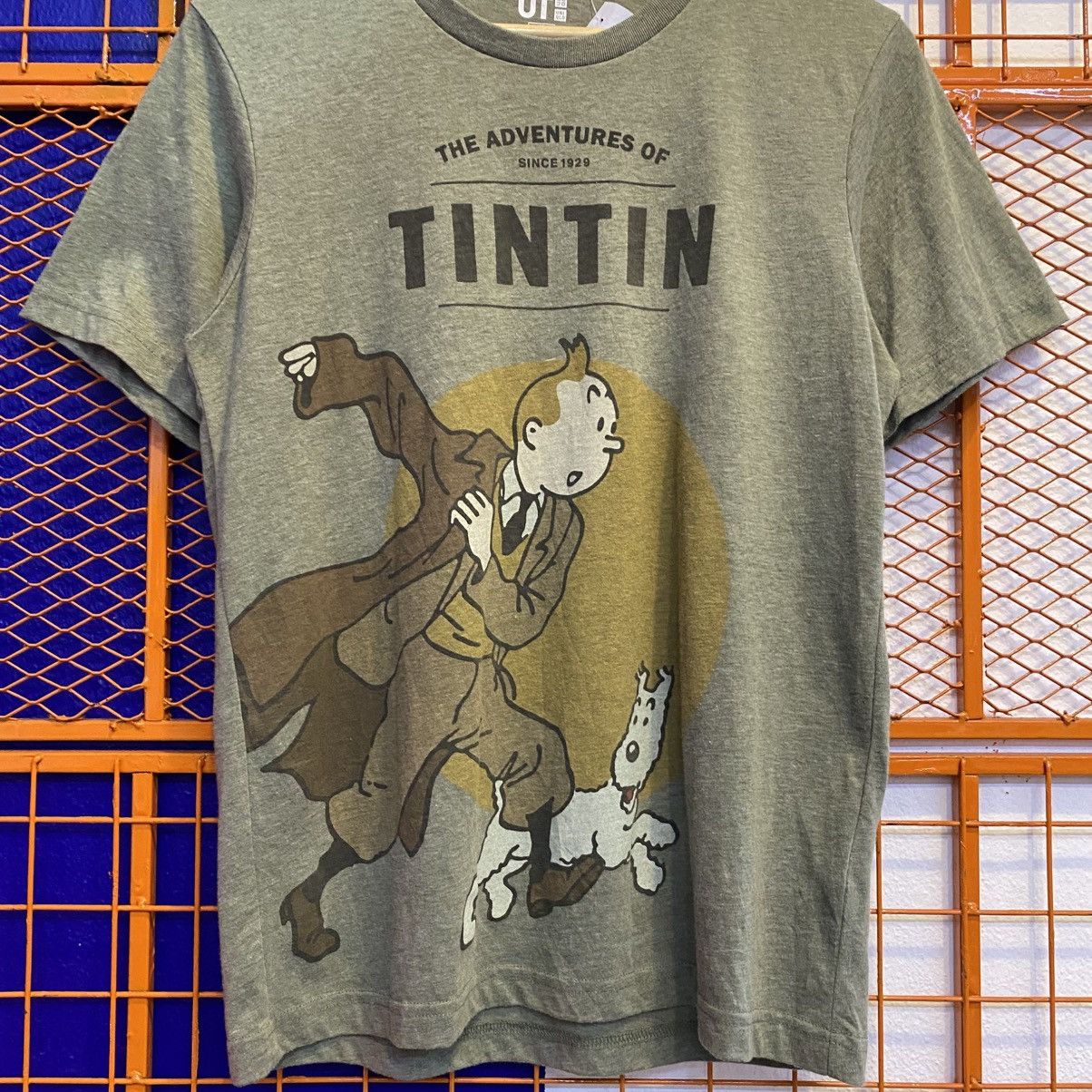 Uniqlo Uniqlo Les adventure Of Tintin Cartoon Network Tshirt Size US M / EU 48-50 / 2 - 3 Thumbnail