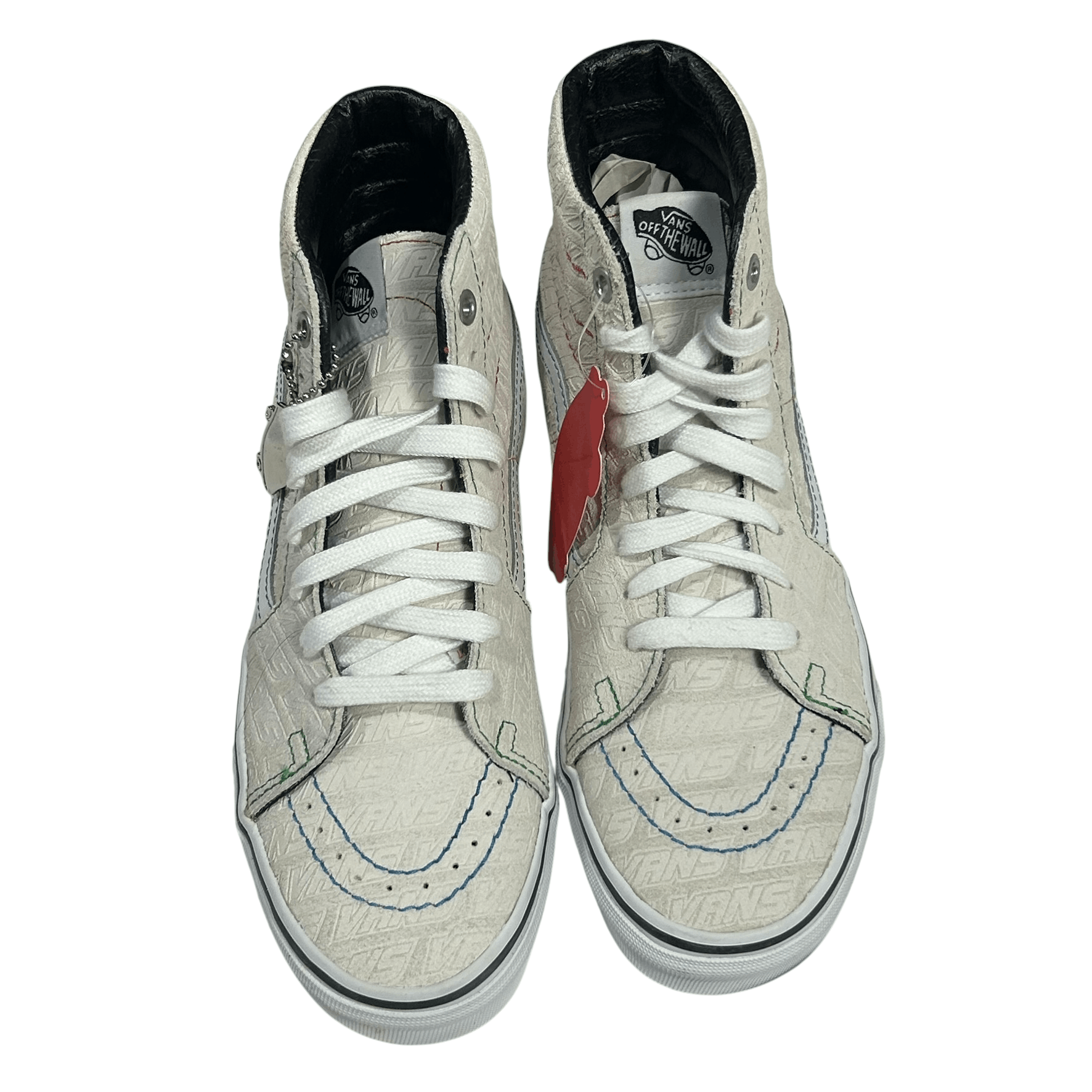 Vans Sk8-Hi Emboss White Size US 5.5 / EU 38 - 3 Thumbnail