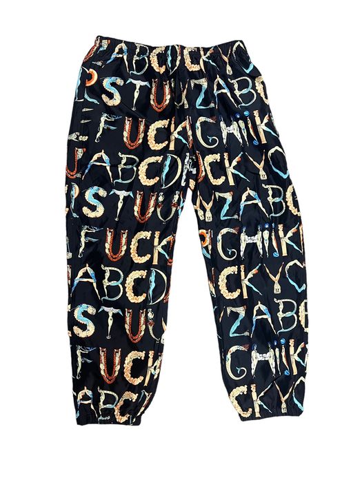 Supreme Supreme Alphabet Silk Pants Medium Brand New | Grailed