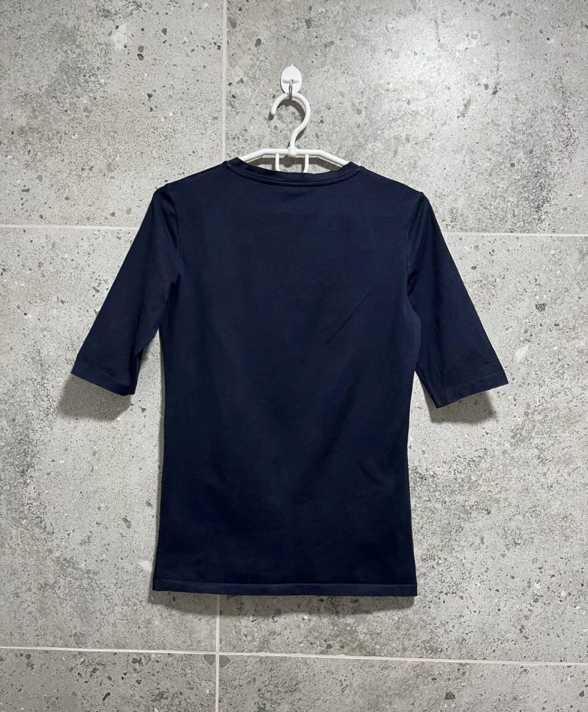 Jil Sander Jil Sander Navy Blue Tee Size S / US 4 / IT 40 - 4 Thumbnail