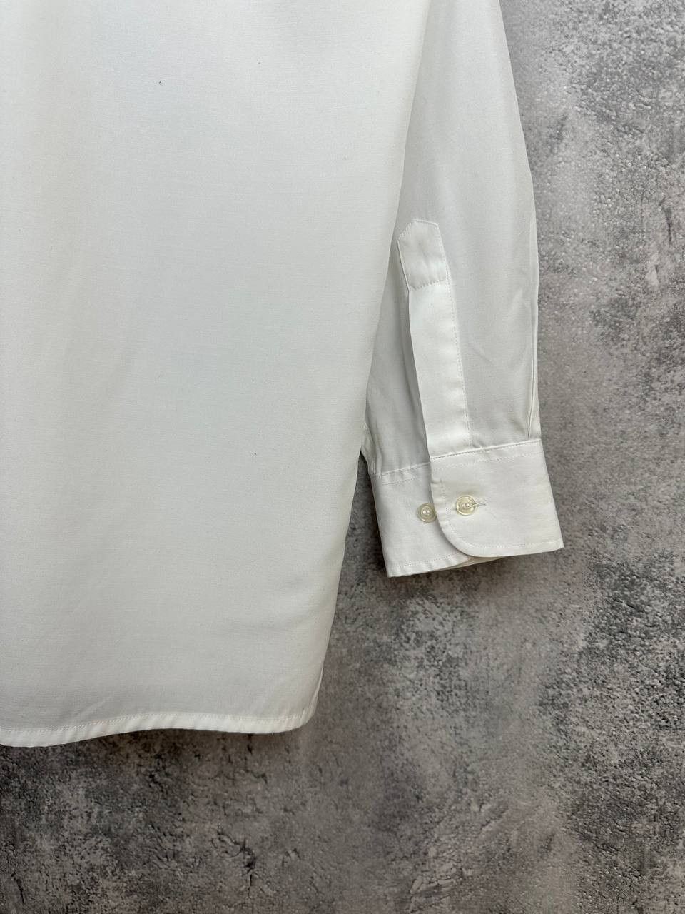 Givenchy Givenchy Gentleman Vintage Button Up Shirt Poplin White LS Size US M / EU 48-50 / 2 - 9 Thumbnail