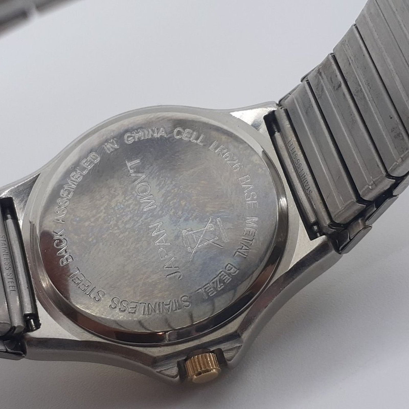 REVOLVE Revolve Quartz White Dial Japan Movt Men's Wristwatch Silver Size ONE SIZE - 4 Thumbnail