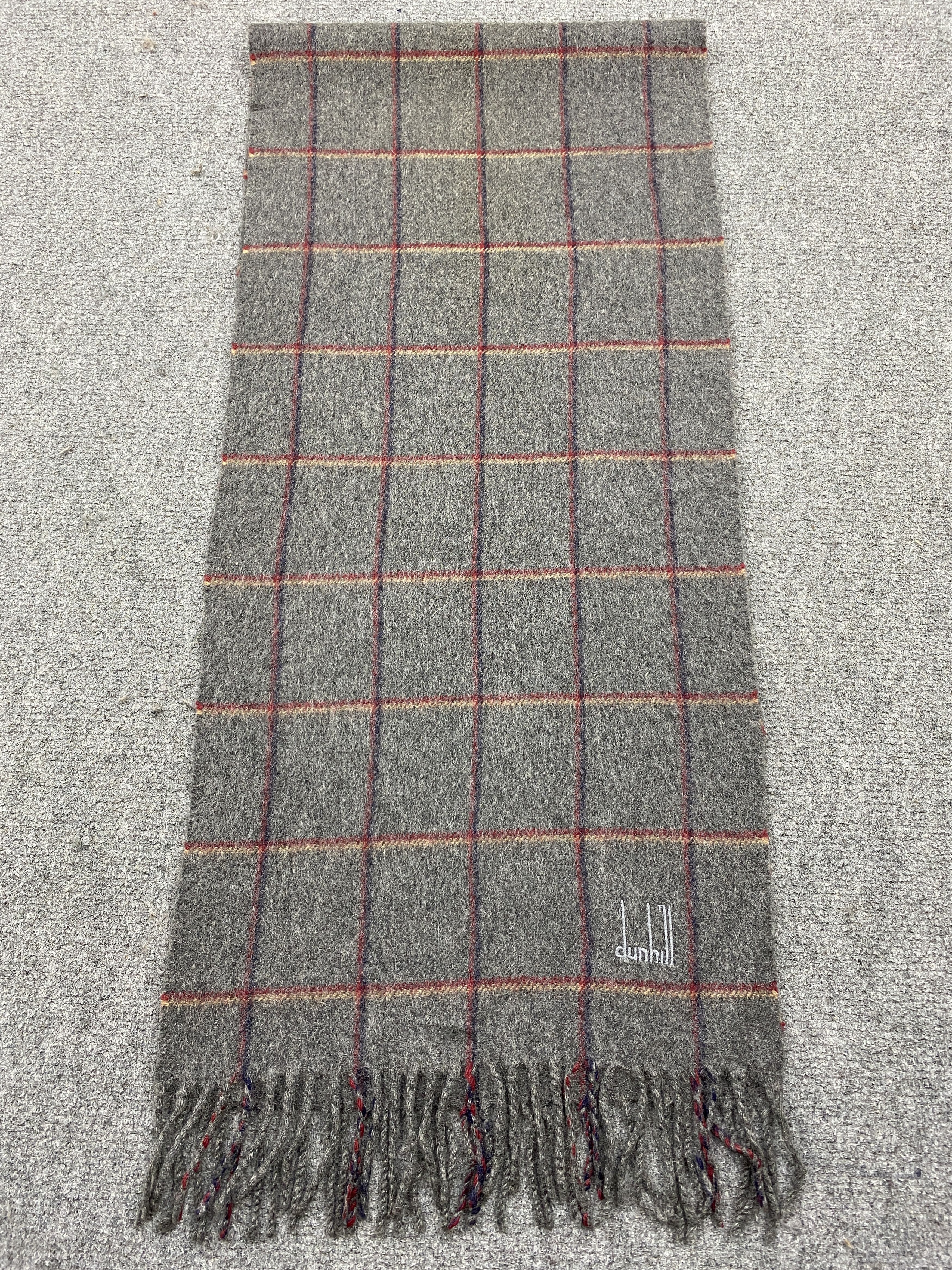 Alfred Dunhill Alfred Dunhill Scarf / Muffler / Neckwear SC0188 Size ONE SIZE - 6 Thumbnail